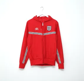 1990 Style ENGLAND Vintage Umbro Hooded Jacket (M) Gascoigne Platt Lineker Era