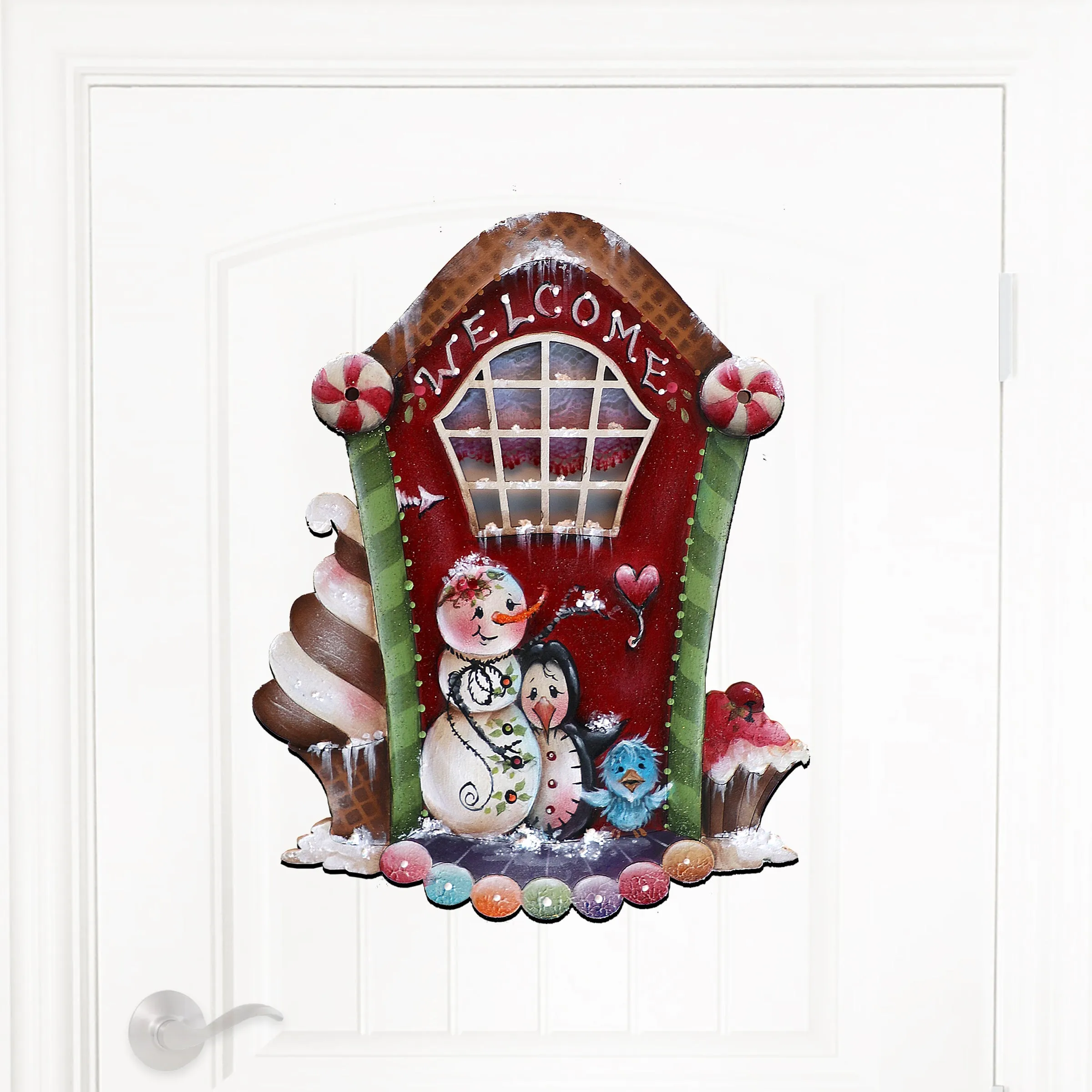 A Season of Sweet Christmas Holiday Door Decor by J. Mills-Price - Christmas Decor - 8611079H-MP