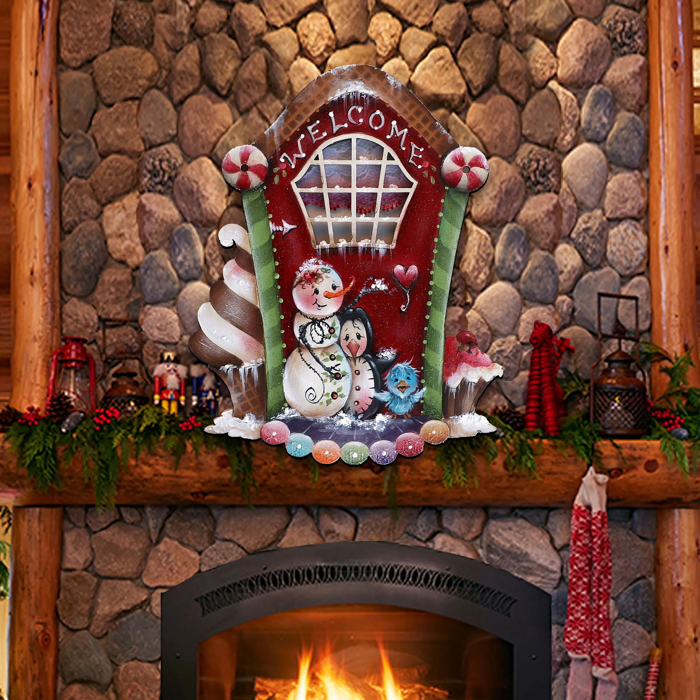 A Season of Sweet Christmas Holiday Door Decor by J. Mills-Price - Christmas Decor - 8611079H-MP