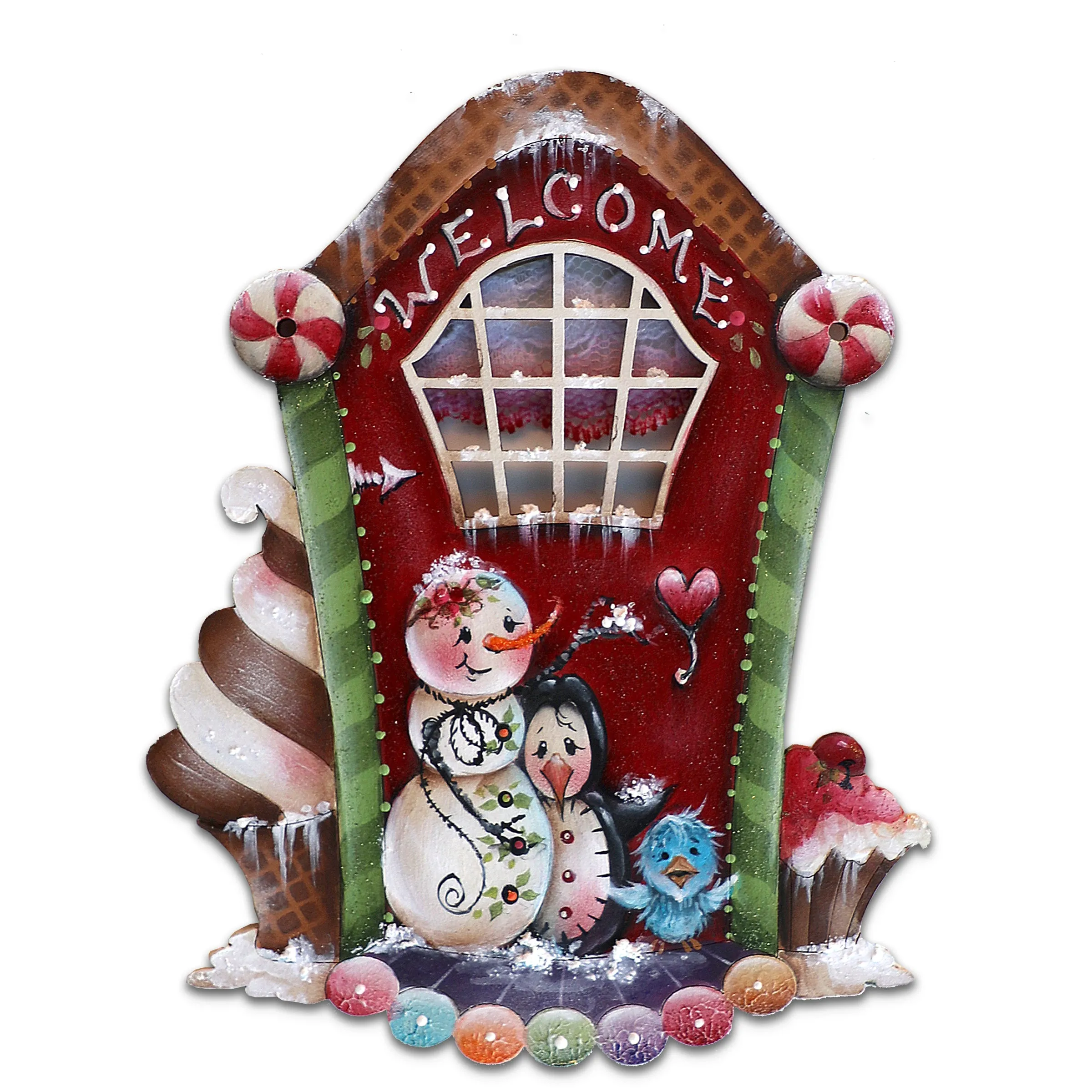 A Season of Sweet Christmas Holiday Door Decor by J. Mills-Price - Christmas Decor - 8611079H-MP