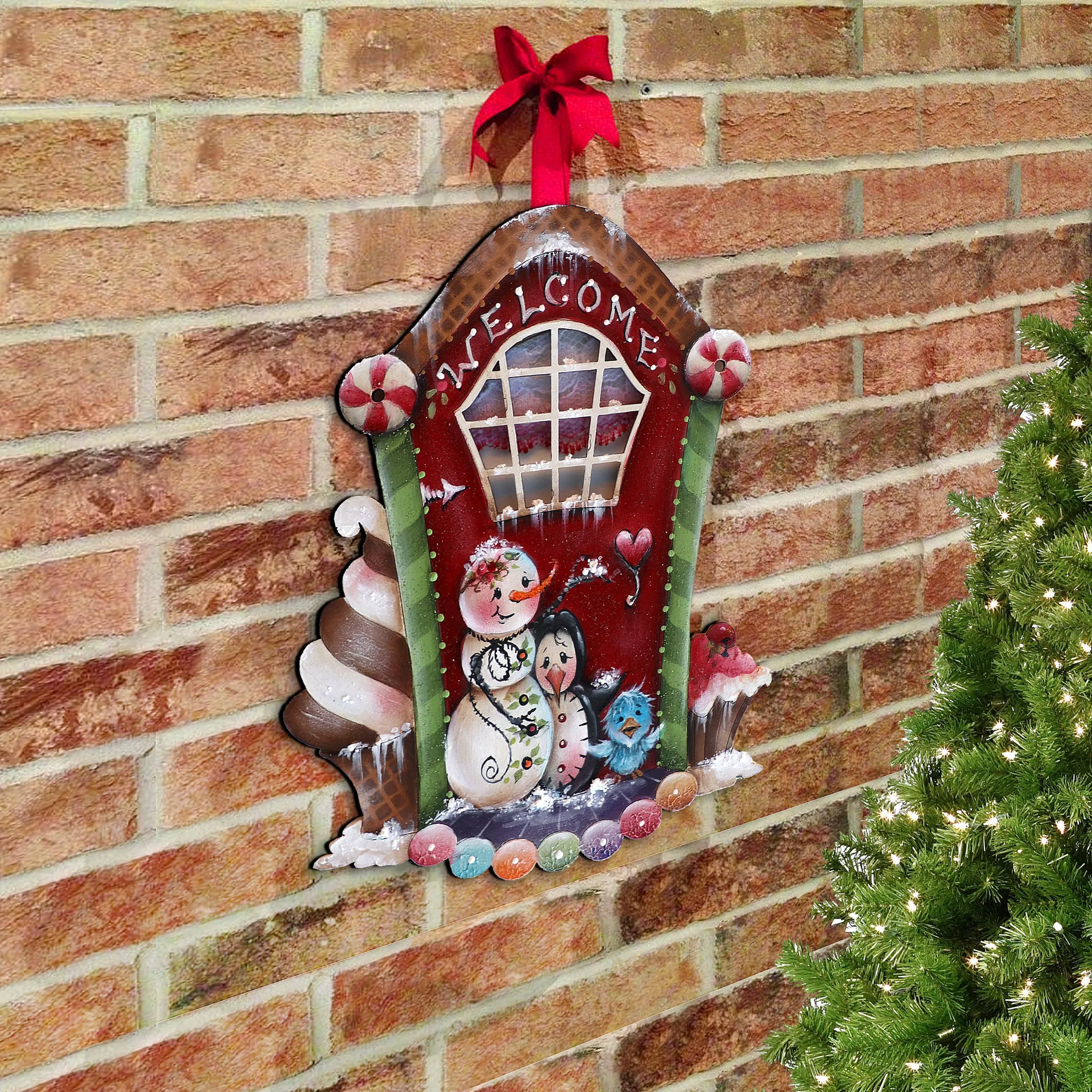 A Season of Sweet Christmas Holiday Door Decor by J. Mills-Price - Christmas Decor - 8611079H-MP