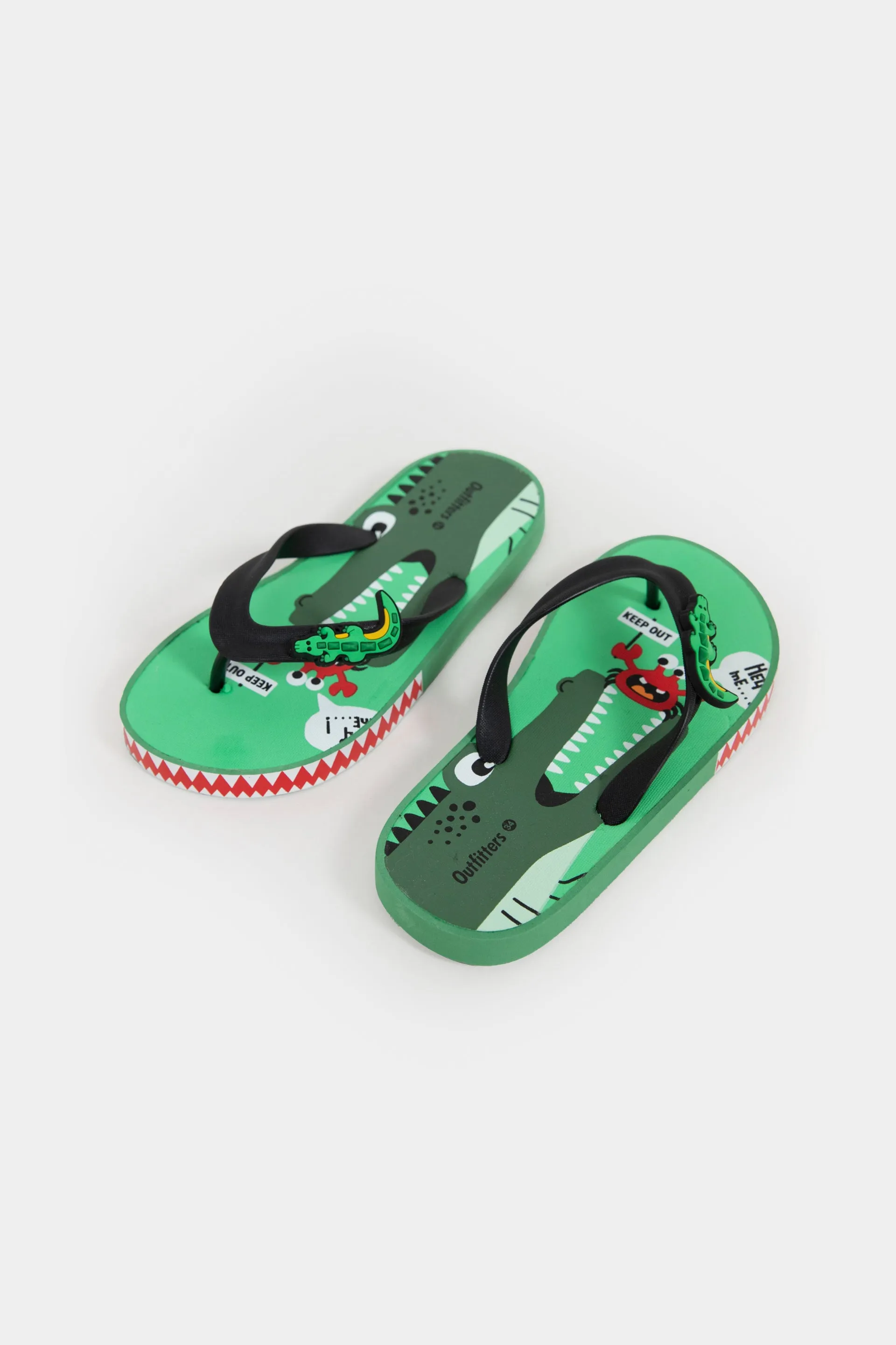 Alligator Flip Flops