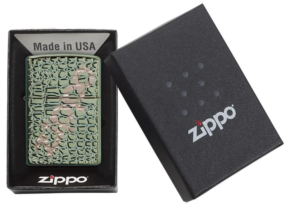 Armor® Zippo Alligator