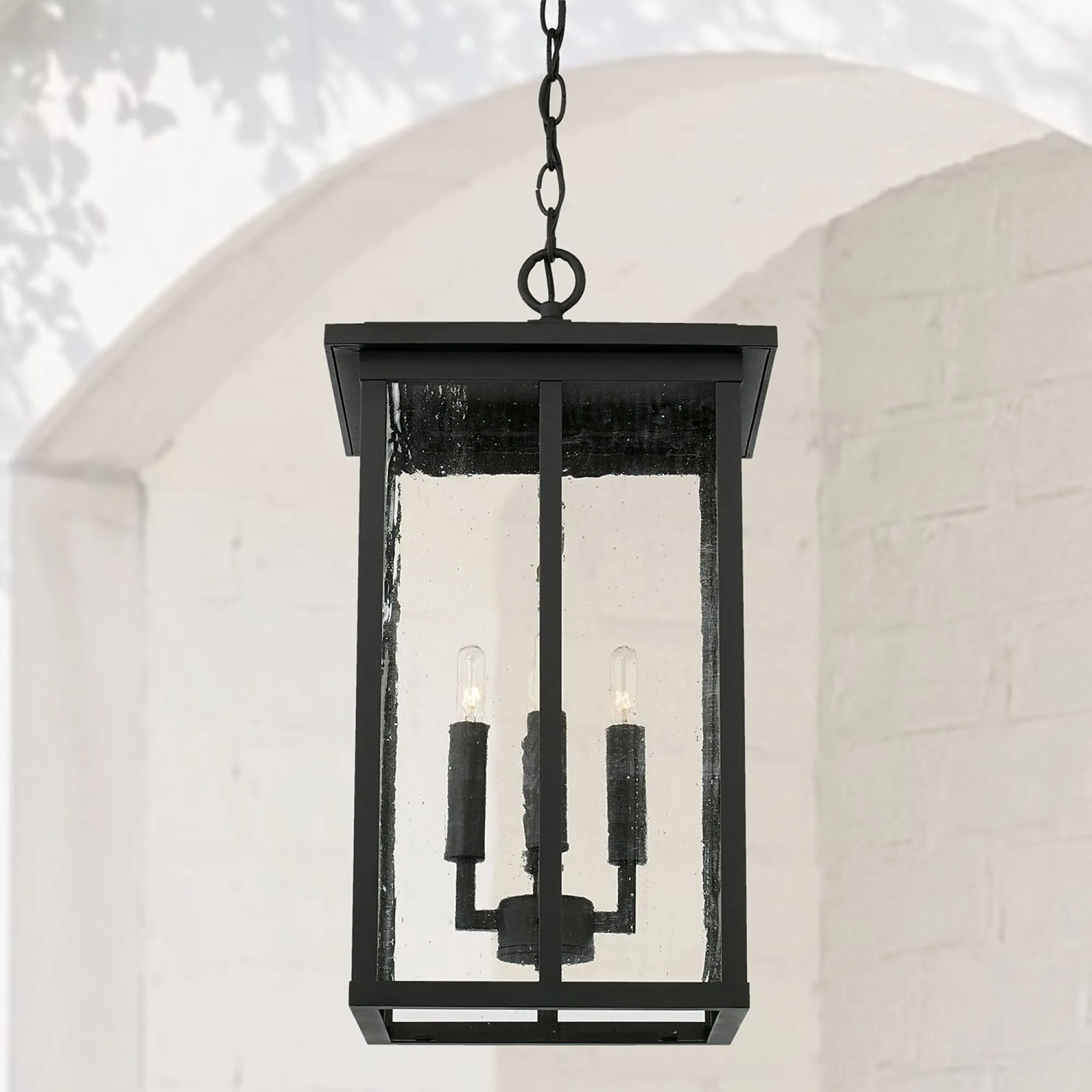 Barrett Coastal Outdoor Pendant - Black