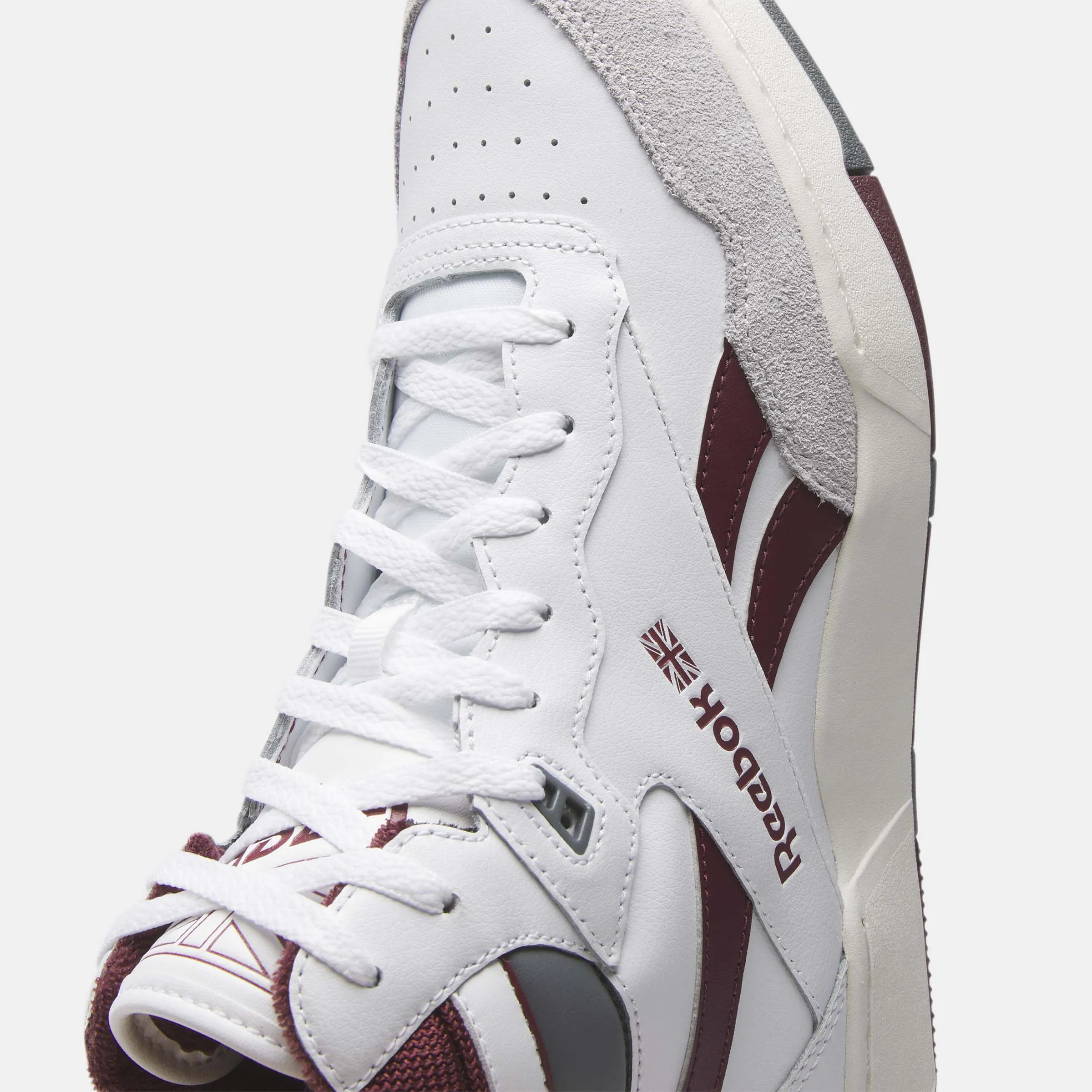 Bb 4000 Ii Mid Shoes White/Classicmaroon/Puregrey6