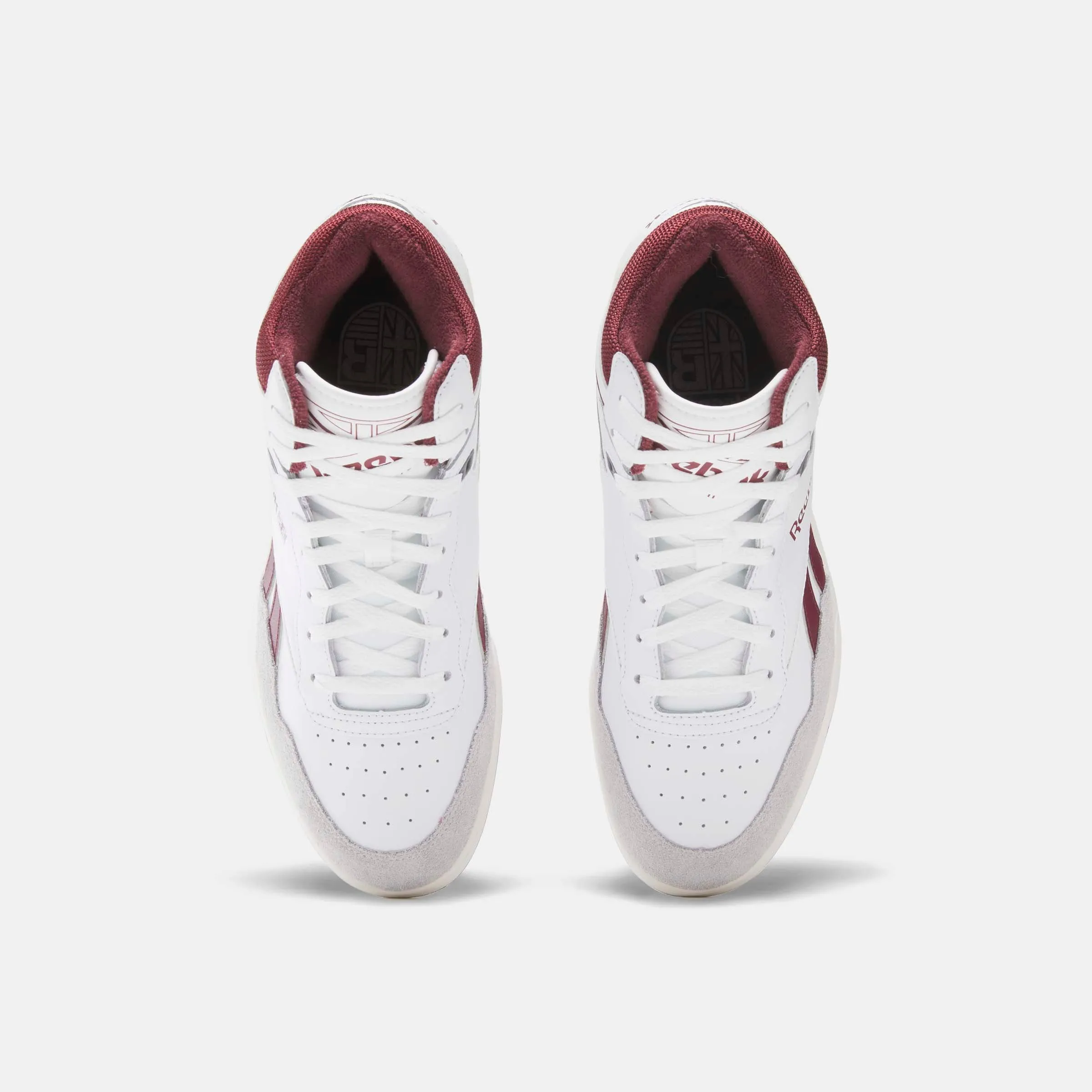 Bb 4000 Ii Mid Shoes White/Classicmaroon/Puregrey6