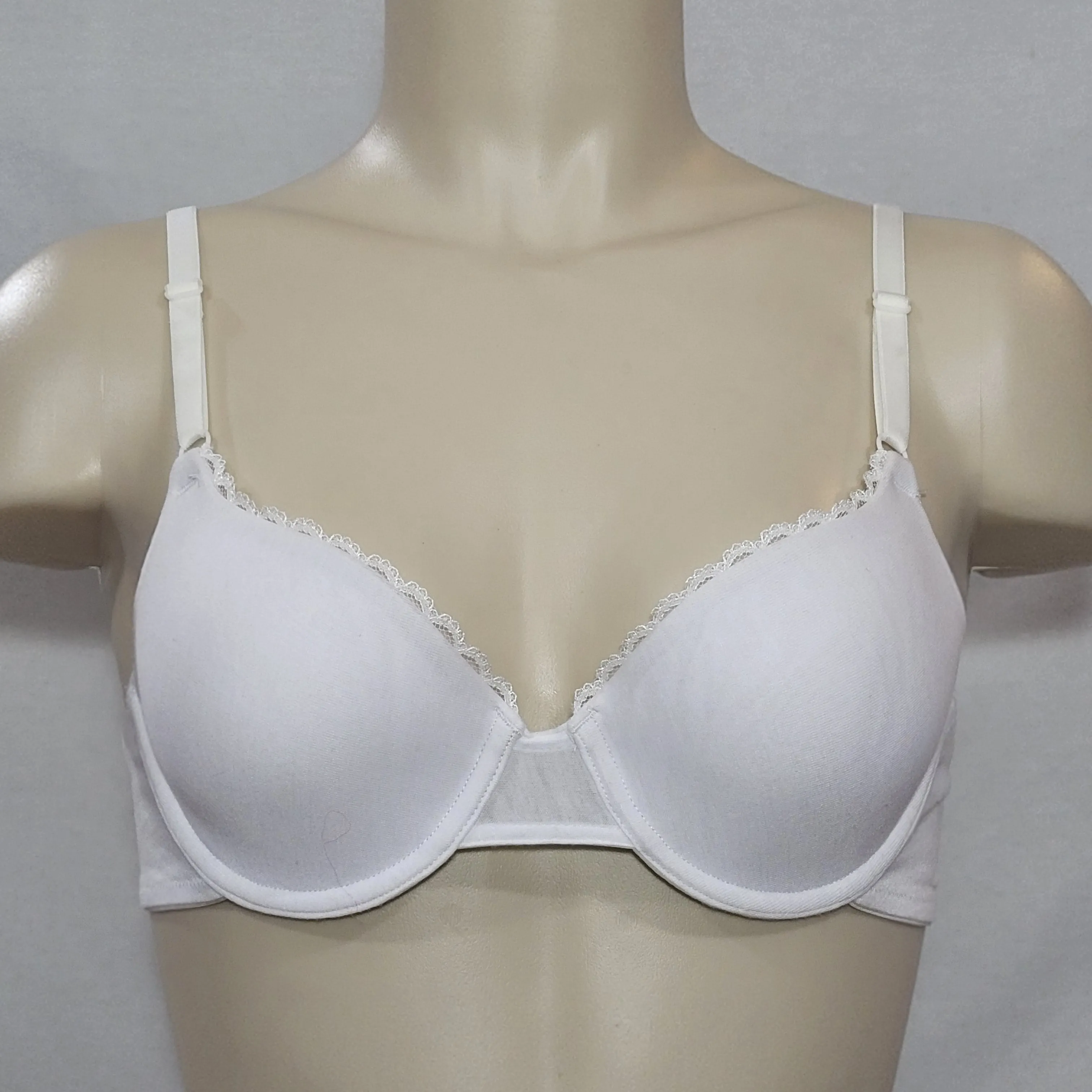 Bestform 5005553 5553 Average Padded Underwire Bra 34B White NWT