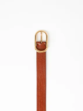 Brown Calfskin Belt