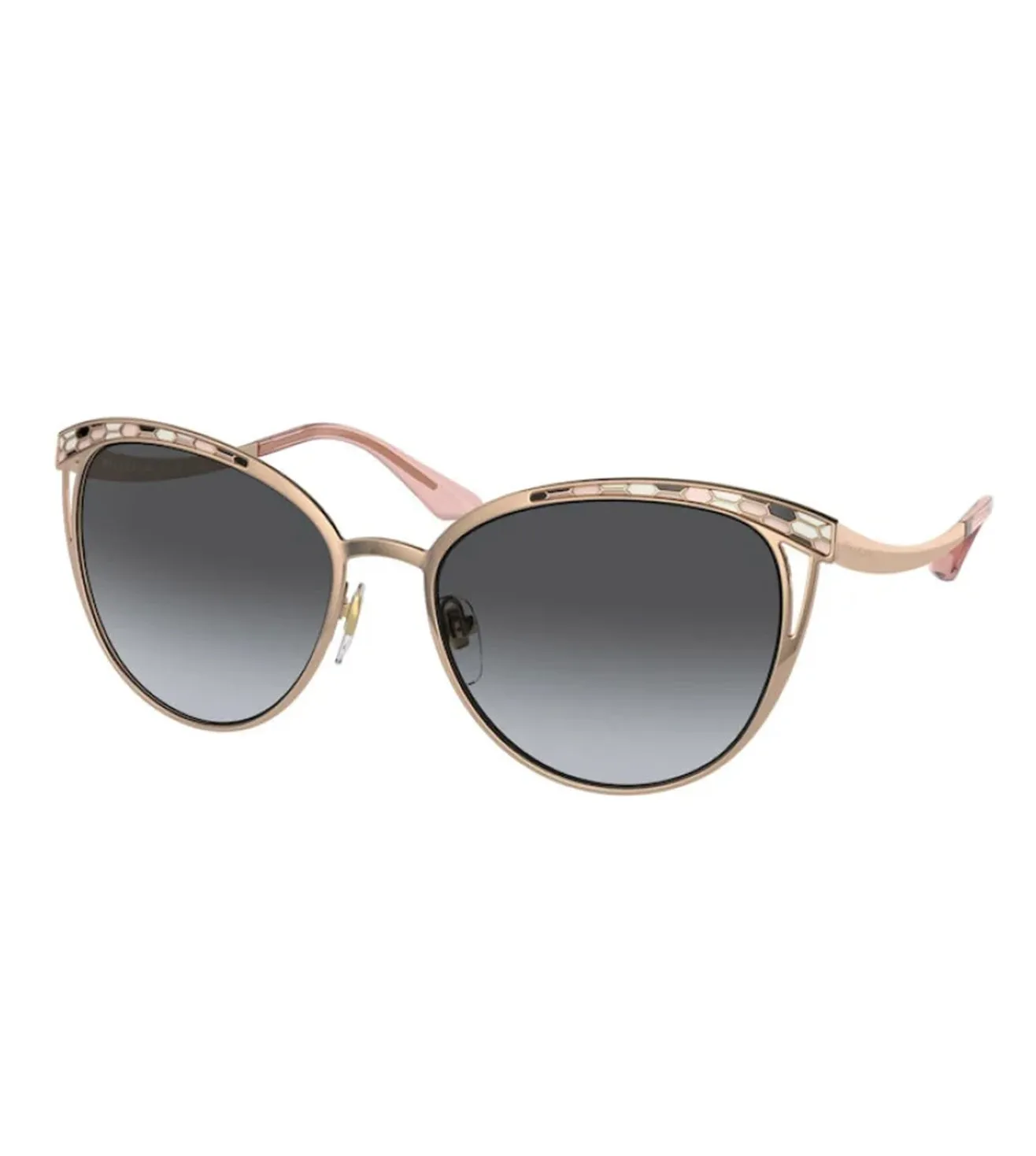 Bvlgari Women Grey Cat-Eye Sunglasses