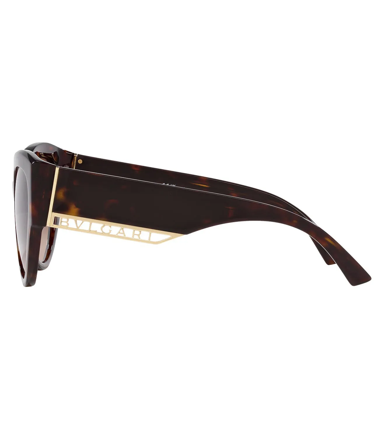 Bvlgari Women's Brown Gradient Cat-Eye Sunglasses