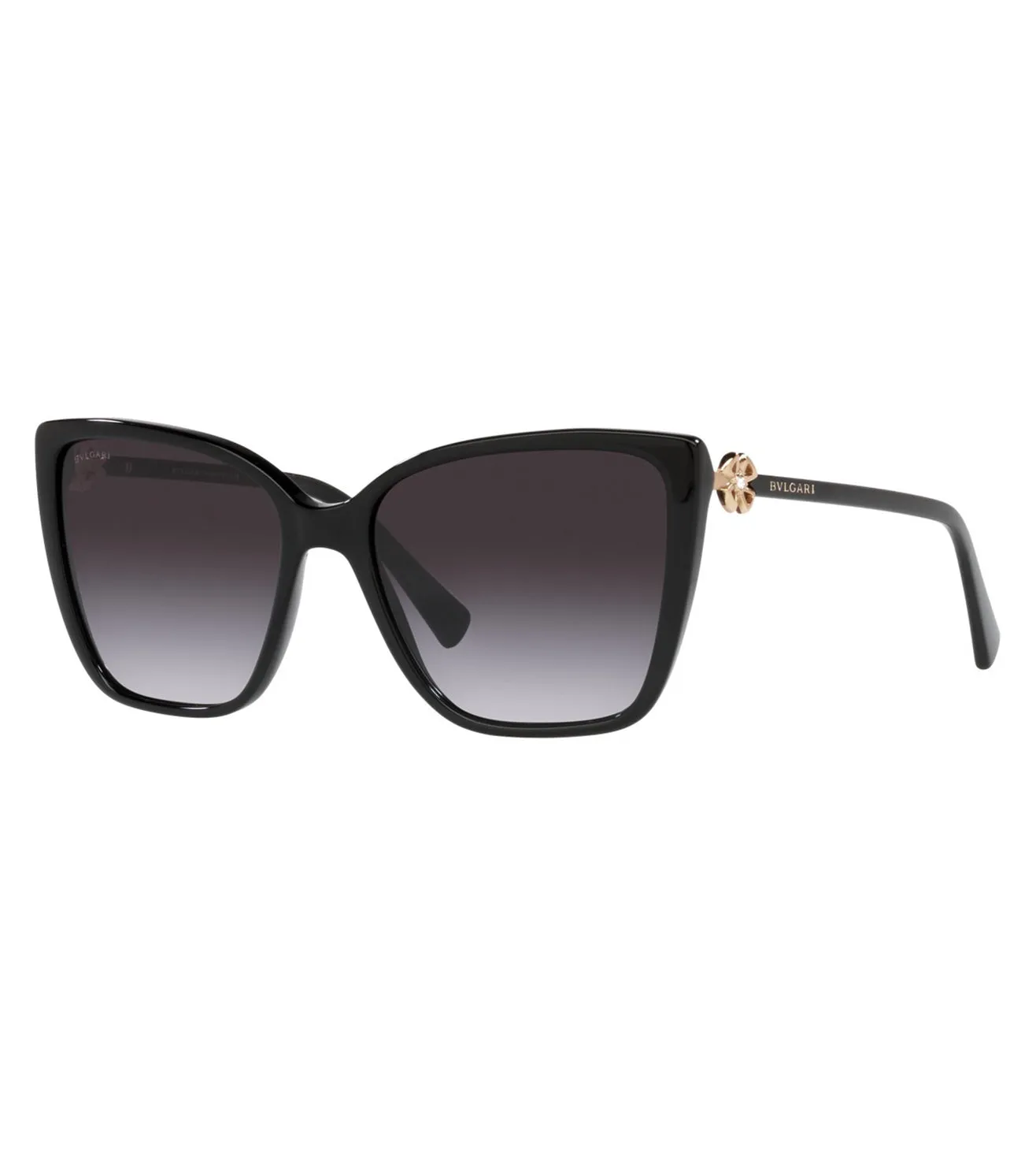 Bvlgari Women's Grey Gradient Cat-Eye Sunglasses