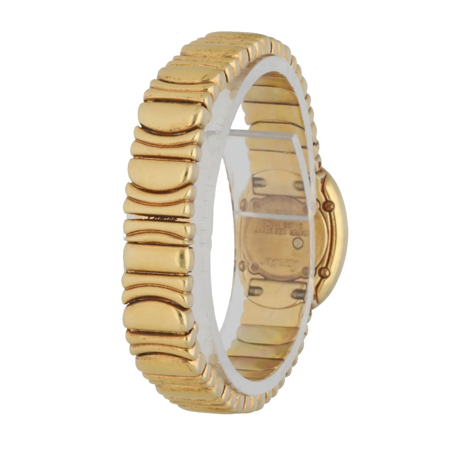 Cartier Baignoire 1960 18K Yellow Gold Diamond Ladies Watch