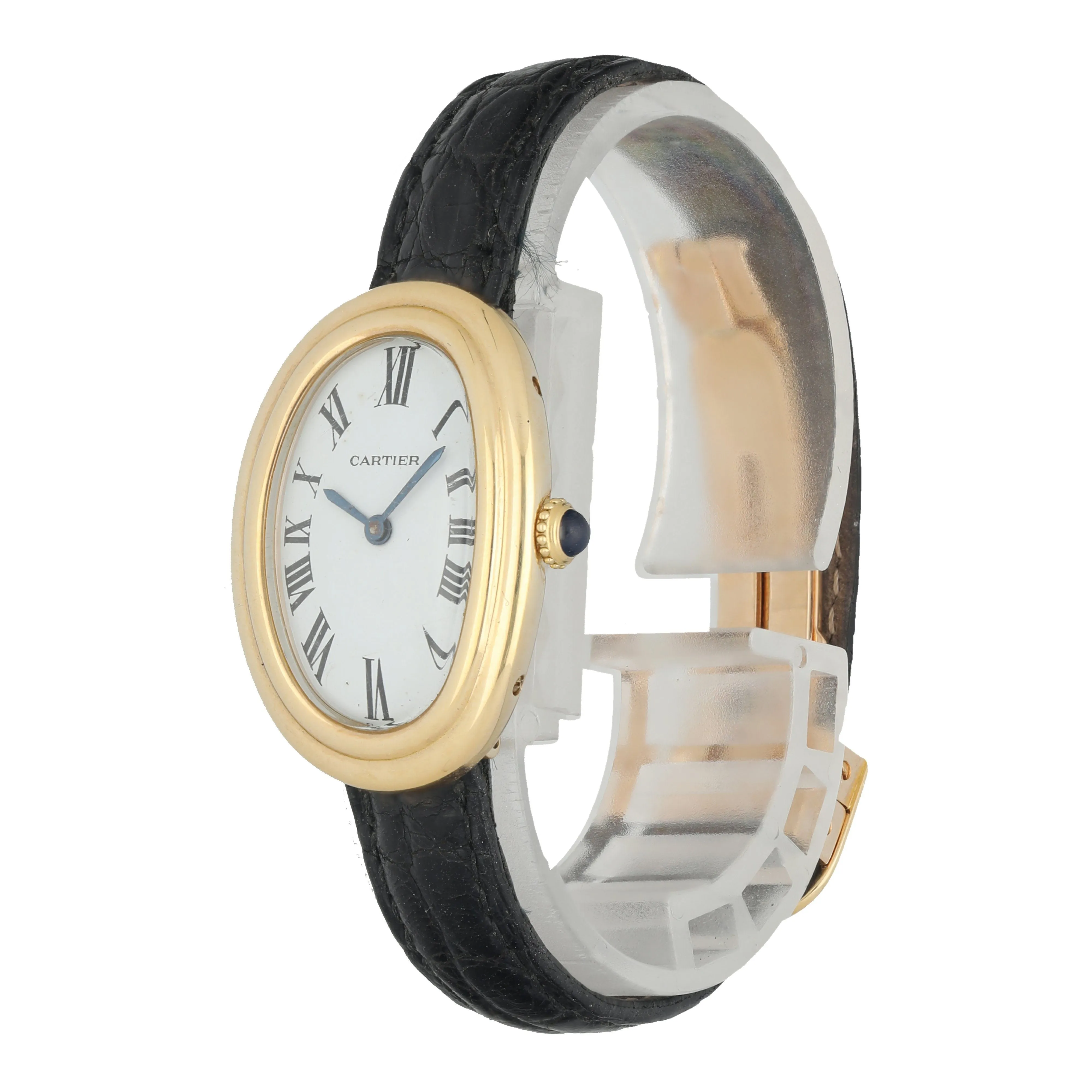 Cartier Baignoire Yellow Gold Ladies Watch