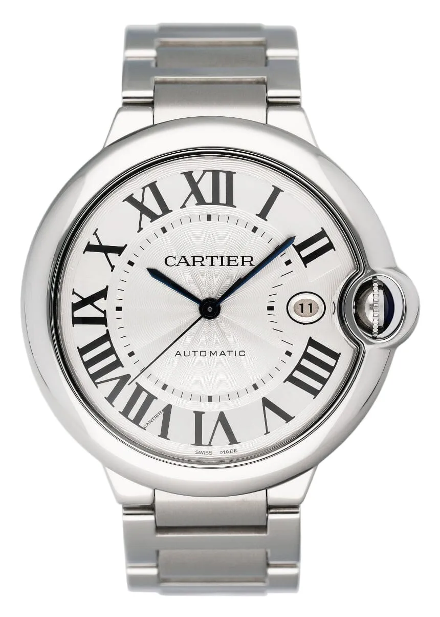 Cartier Ballon Bleu W69012Z4 Stainless Steel Mens Watch