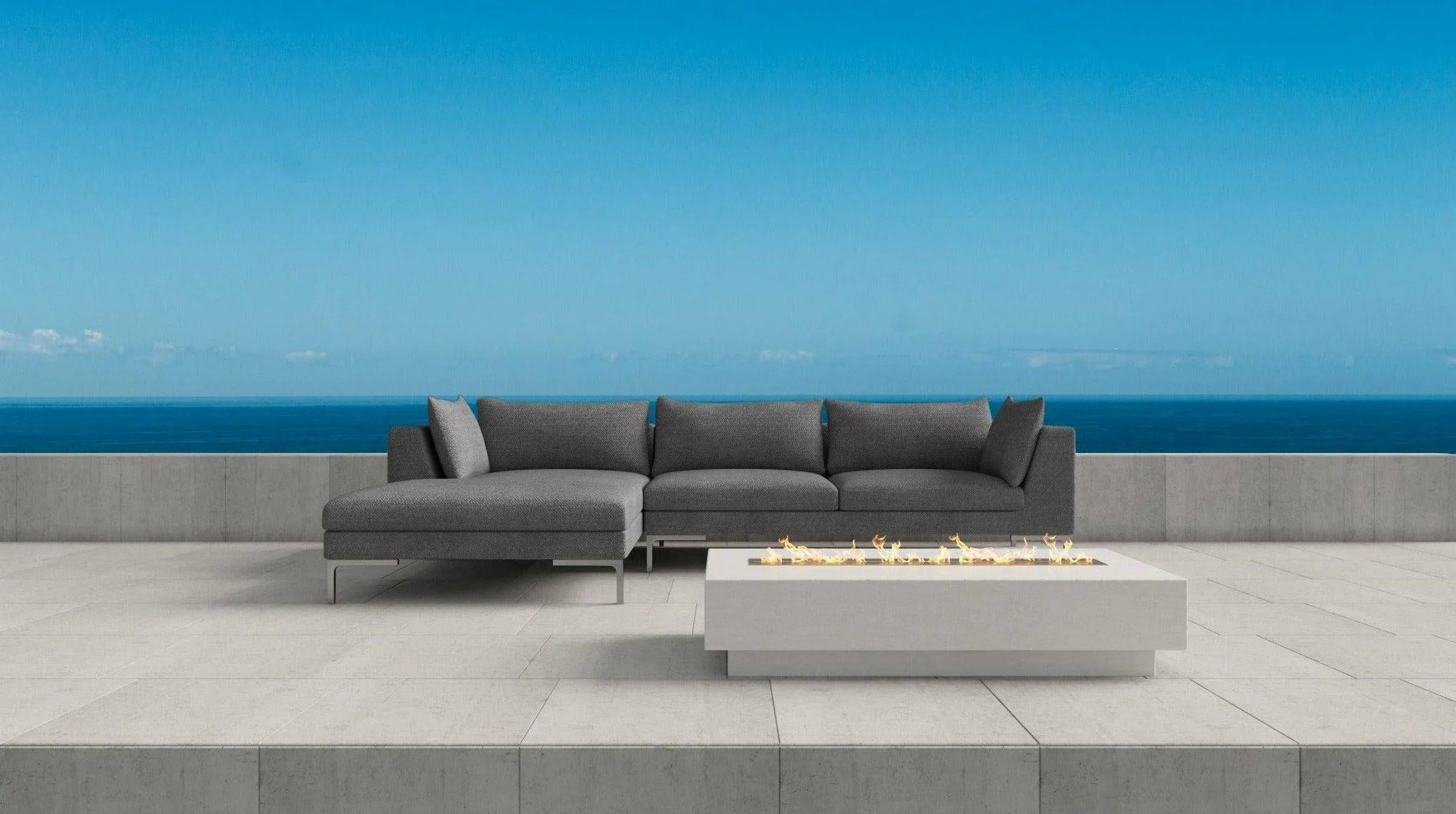 Cassina Outdoor Sectional by Thomas Dawn