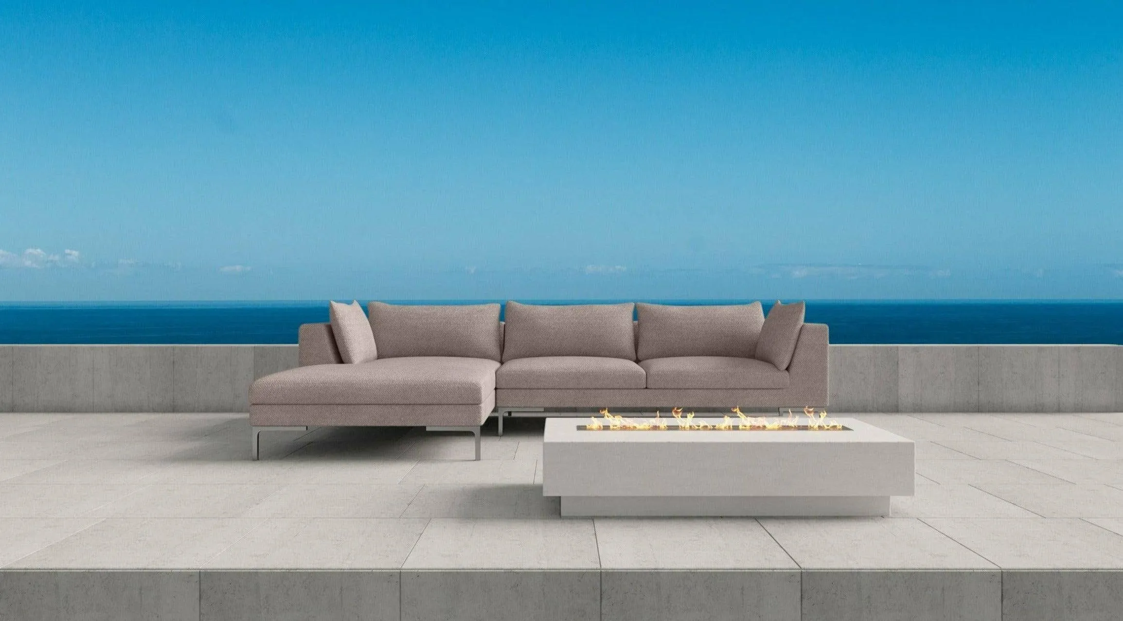 Cassina Outdoor Sectional by Thomas Dawn