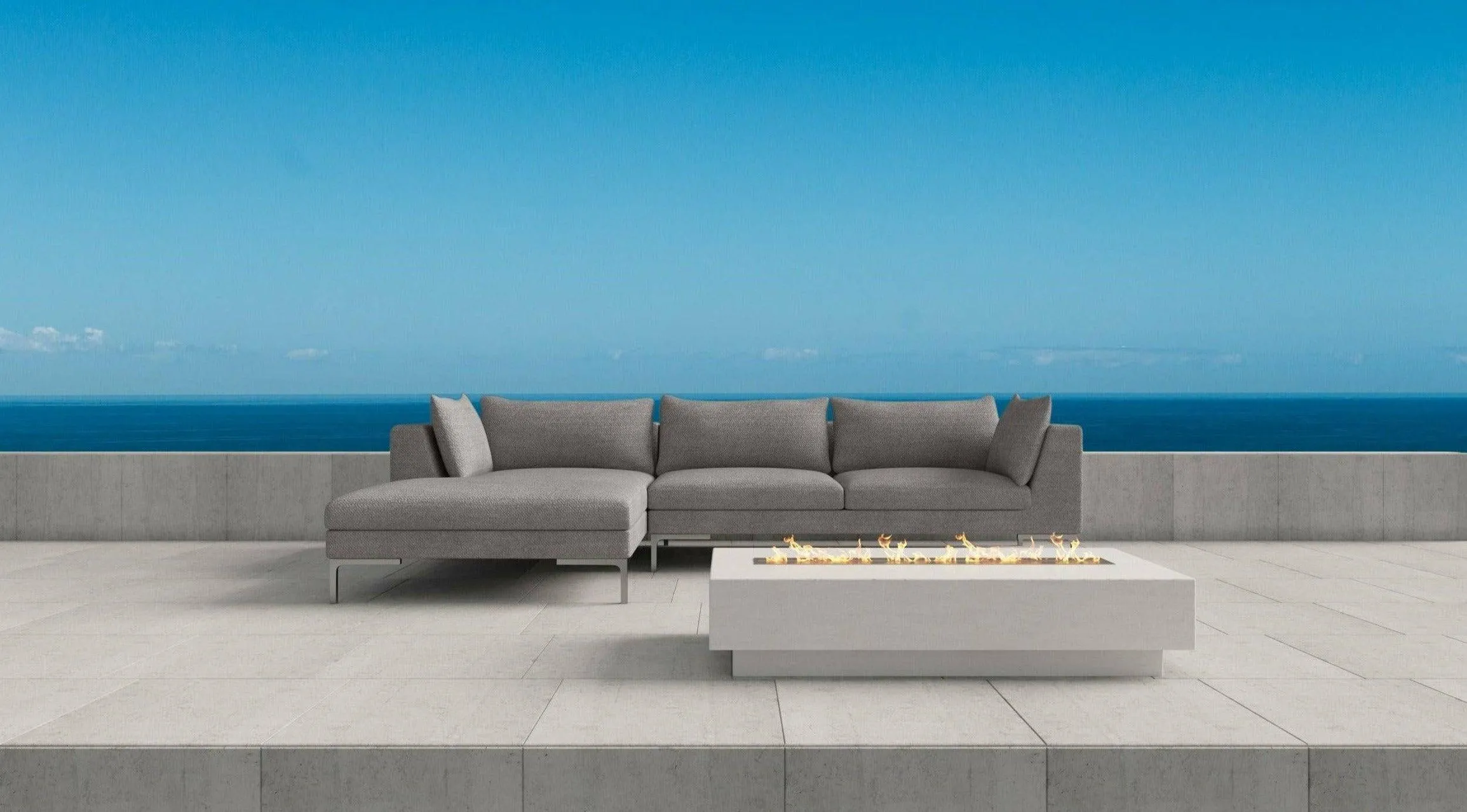 Cassina Outdoor Sectional by Thomas Dawn