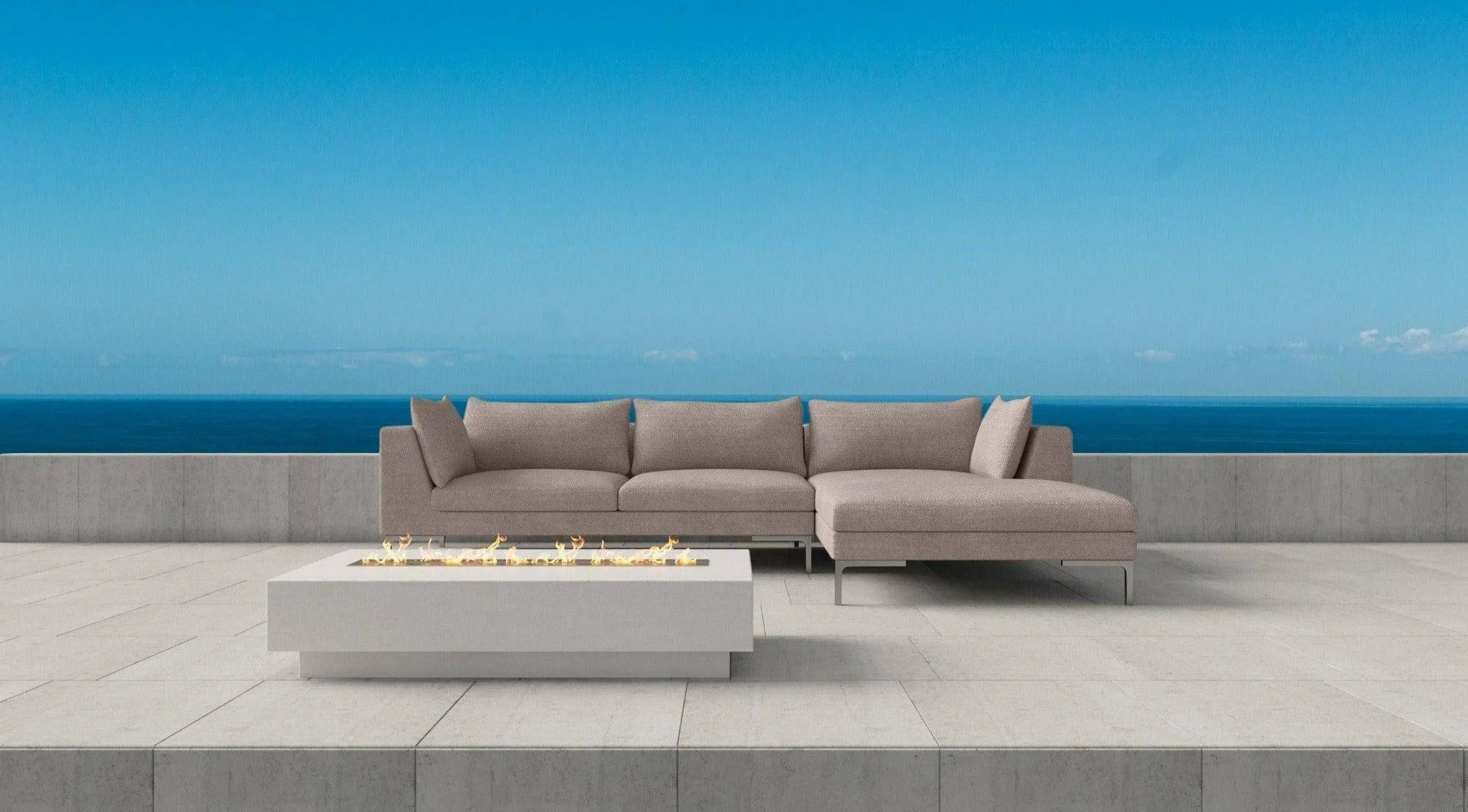 Cassina Outdoor Sectional by Thomas Dawn