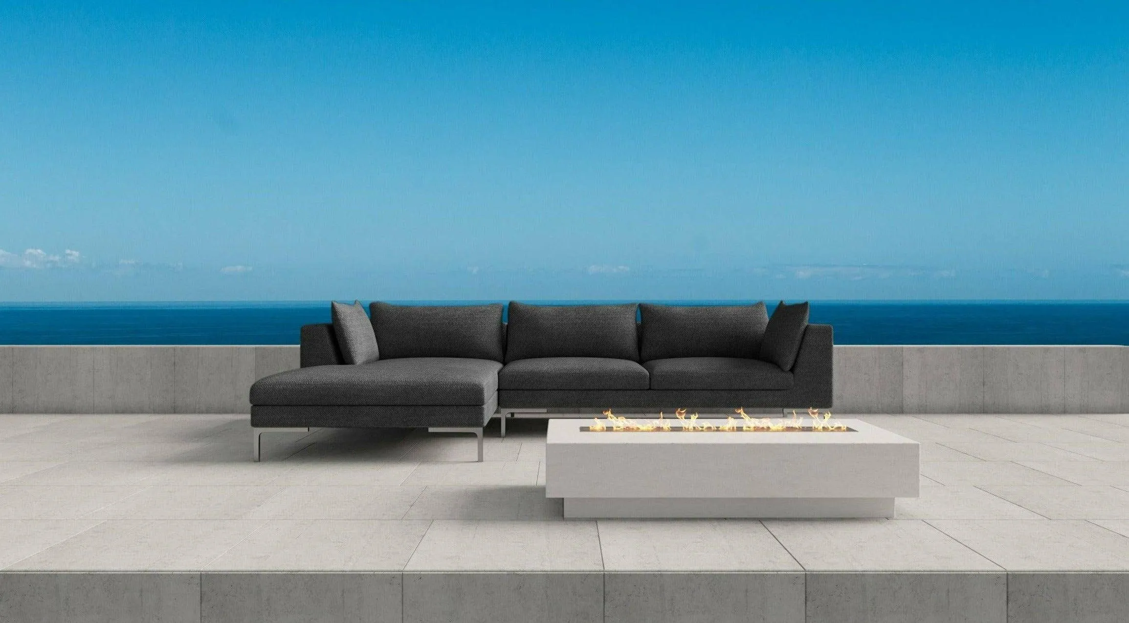 Cassina Outdoor Sectional by Thomas Dawn