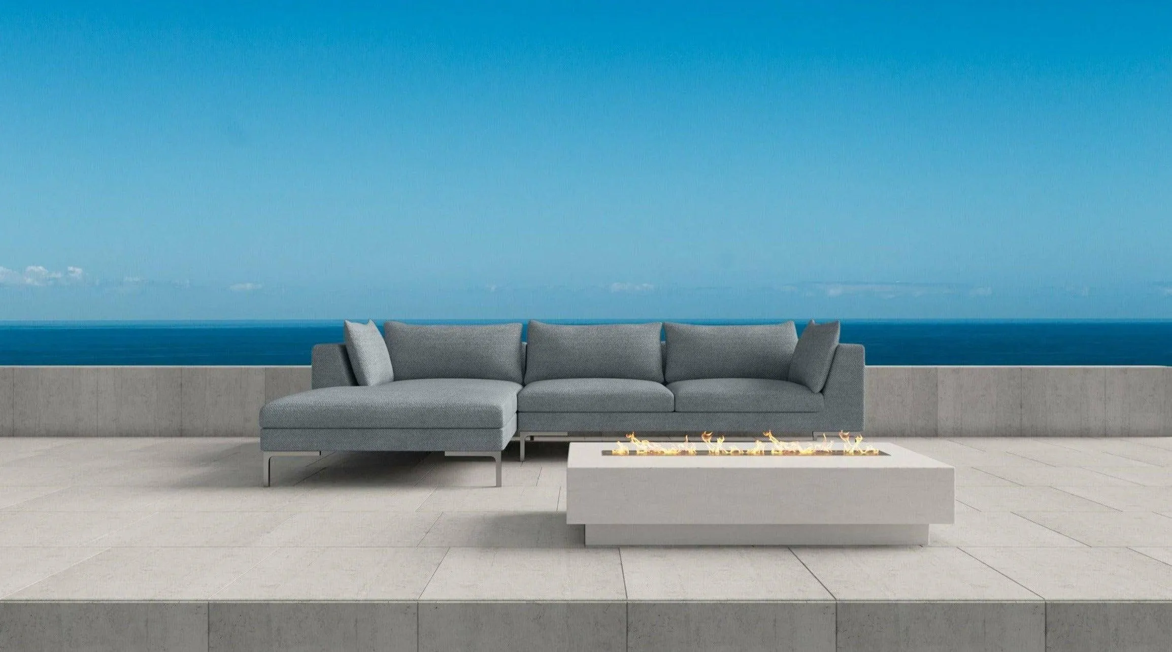 Cassina Outdoor Sectional by Thomas Dawn