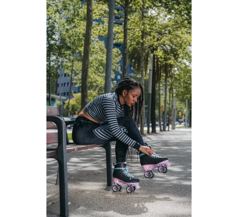 Chaya Melrose Black & Pink Roller Skates - Sale