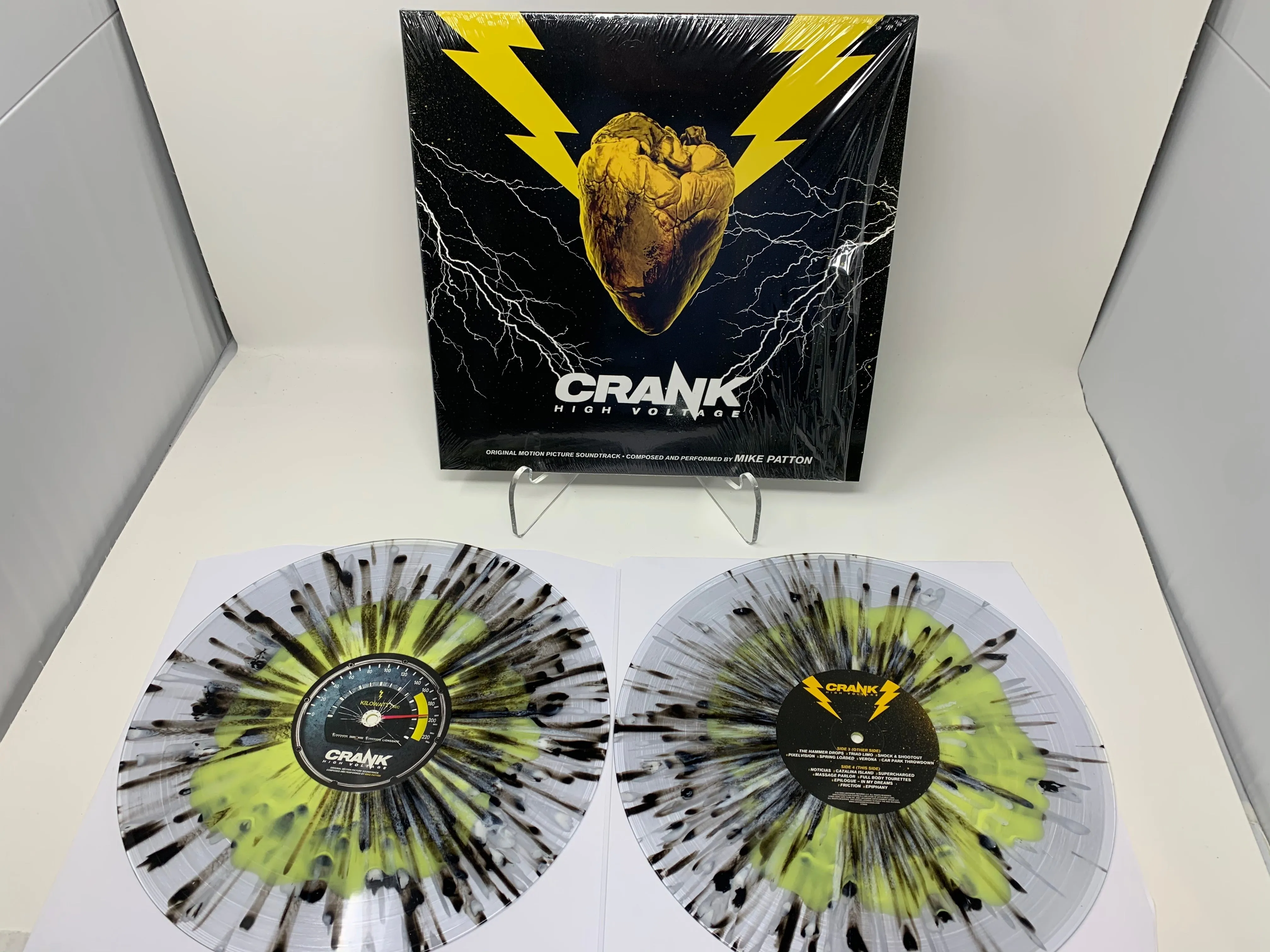 CRANK:HIGH VOLTAGE SOUNDTRACK BY MIKE PATTON 2xLP (ETR060)