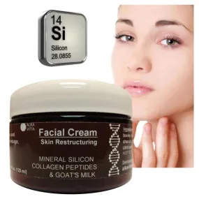 Facial Cream Silicon Collagen Peptide Skin Wrinkle Treatment