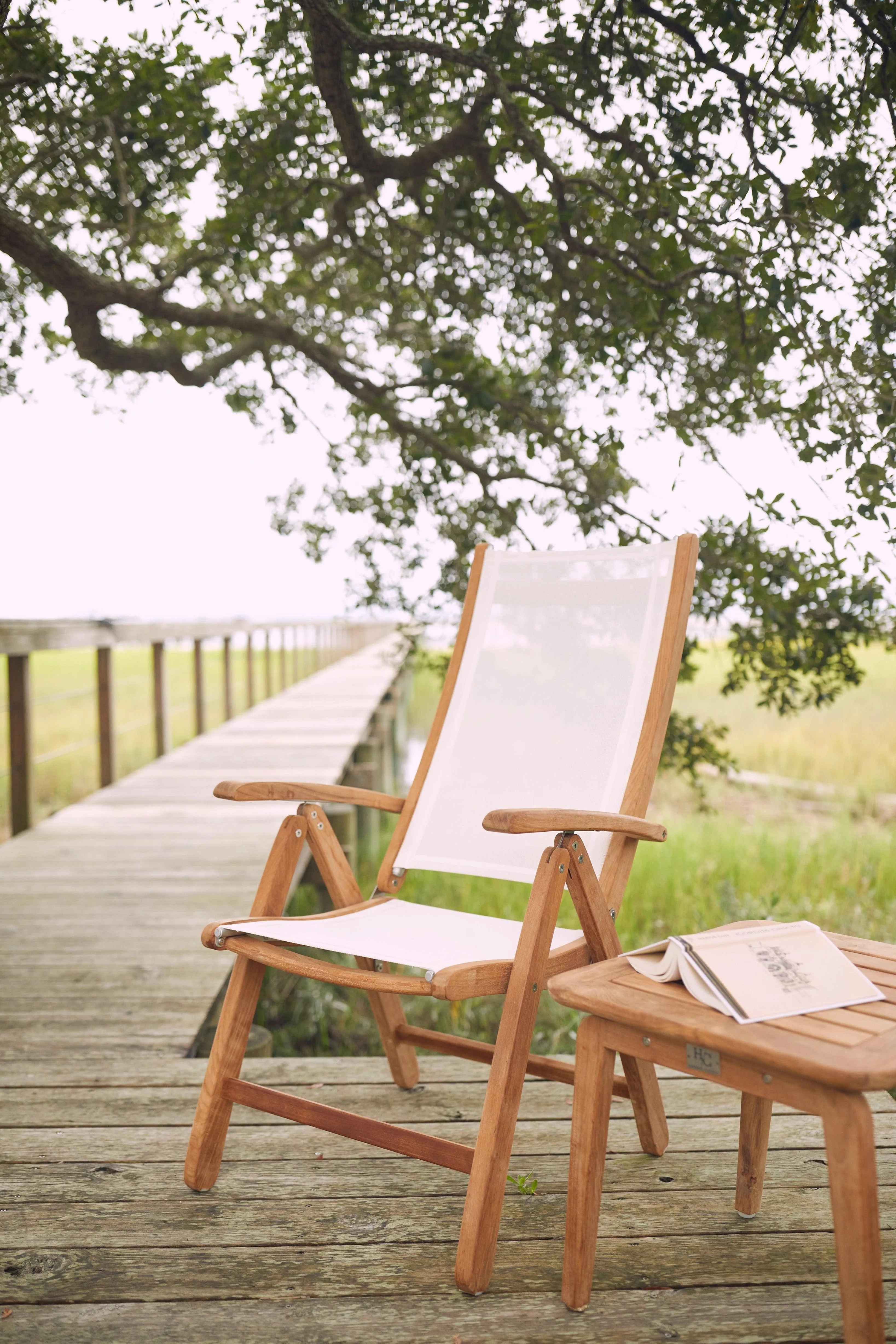 Freeport Outdoor Teak Recliner