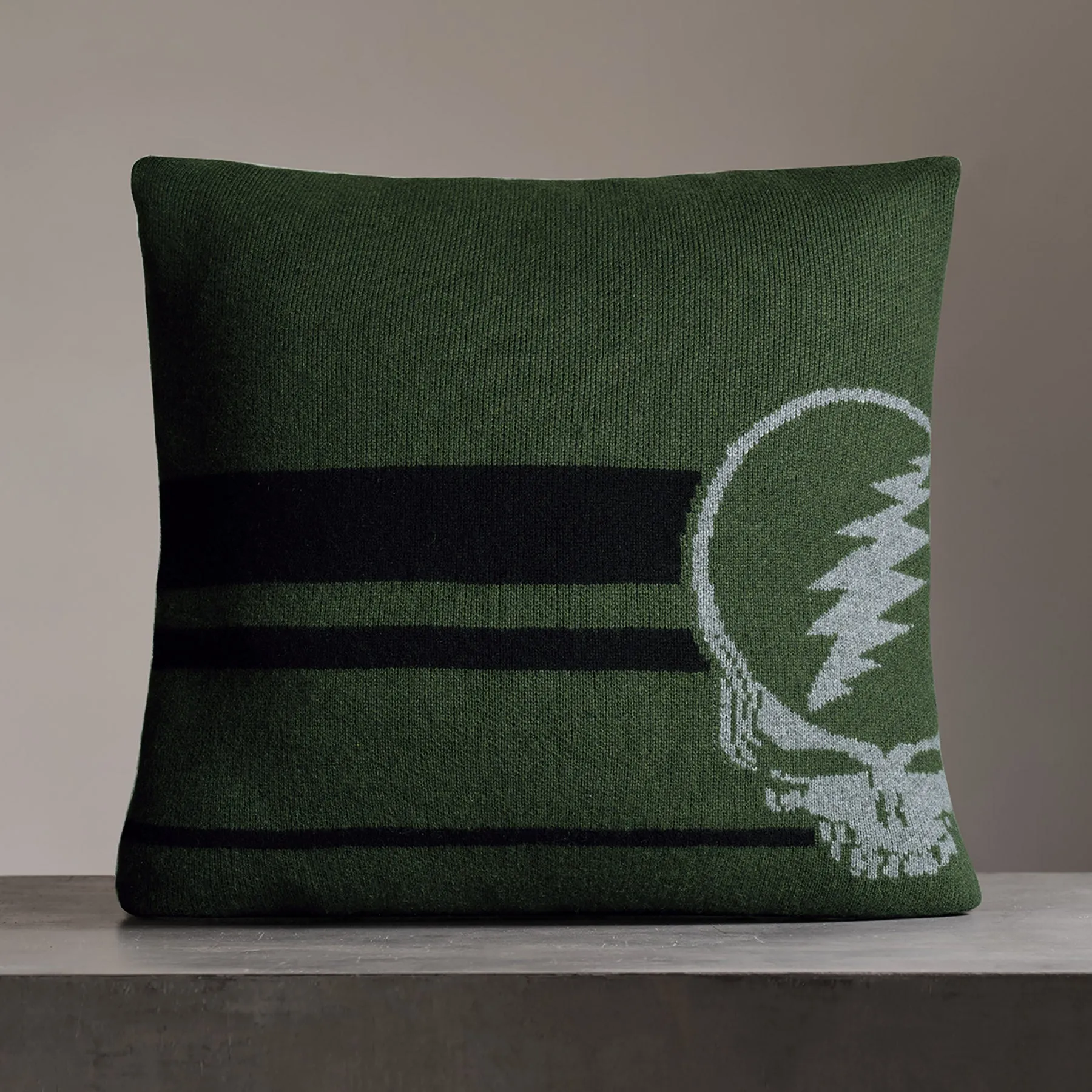 Grateful Dead Sham - Military Green/ Grey Smoke/Blk