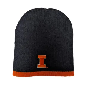 Illinois Fighting Illini Bright Stripe Beanie