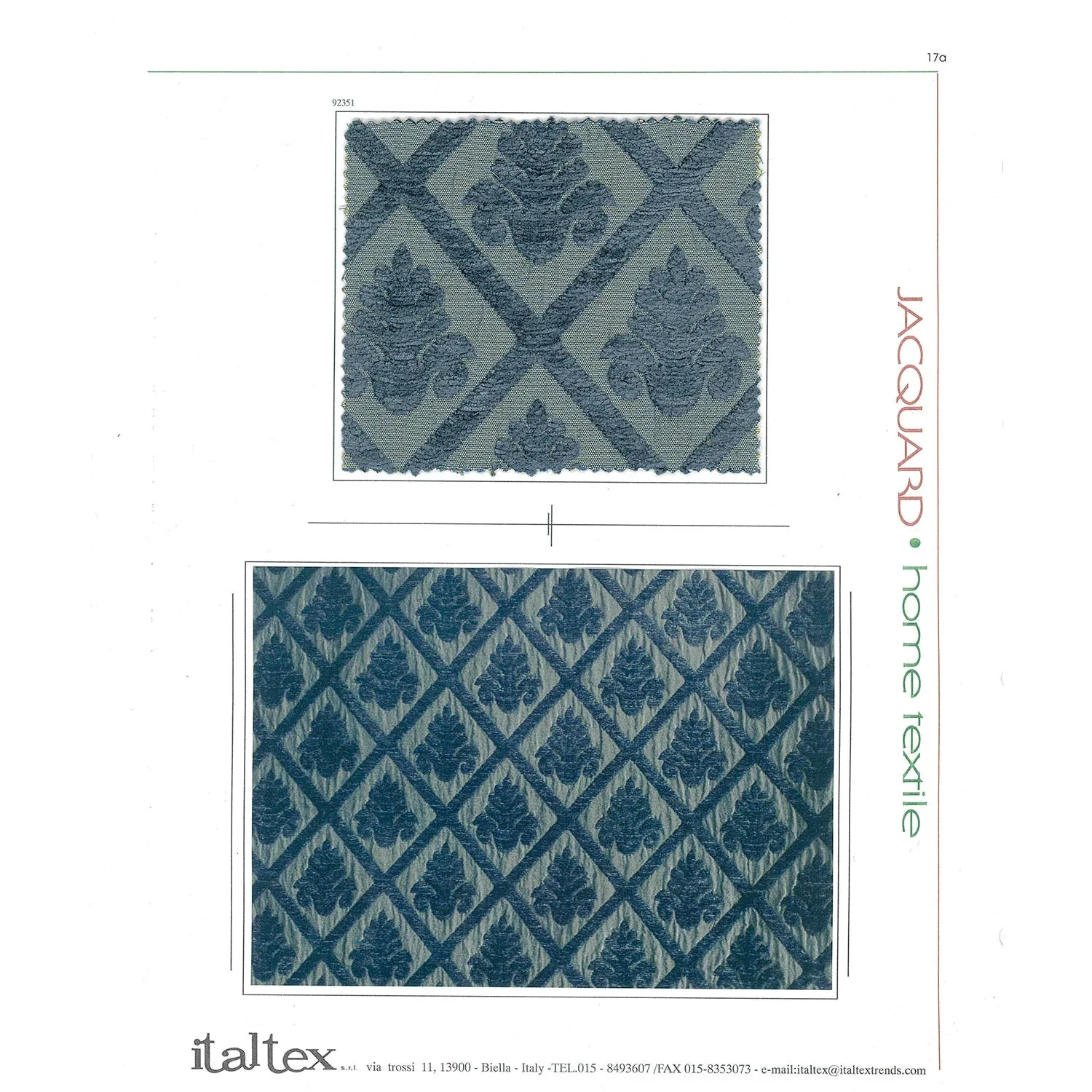 Jacquard Home Textiles from 2001 to 2008