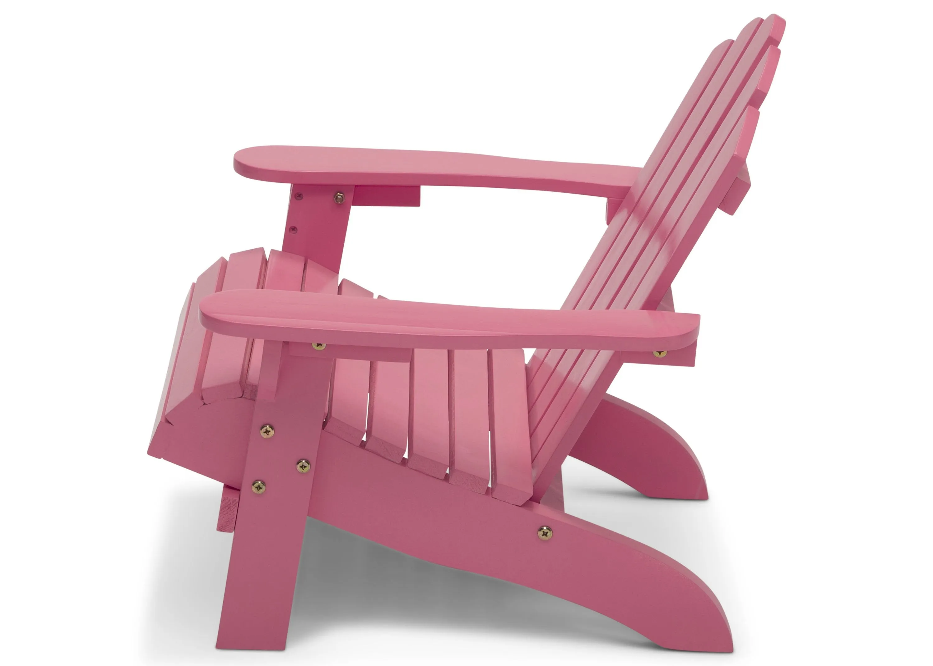 Kids Wood Adirondack Chair for Indoor & Outdoor Use