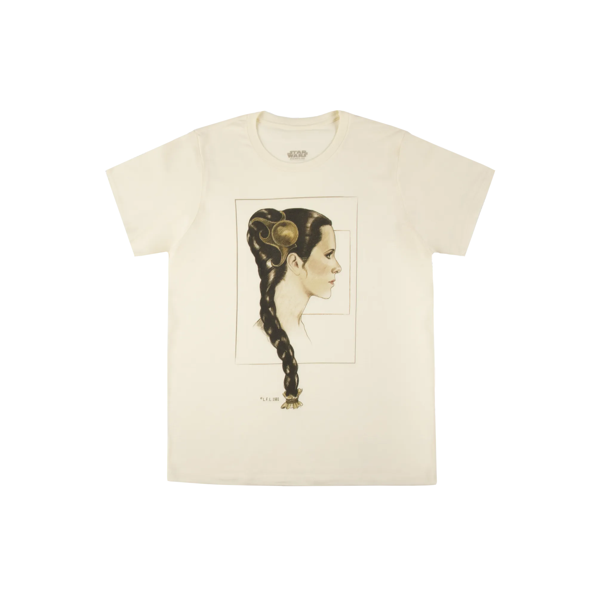 Leia Dancing Girl Natural Tee