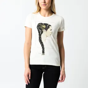 Leia Dancing Girl Natural Tee