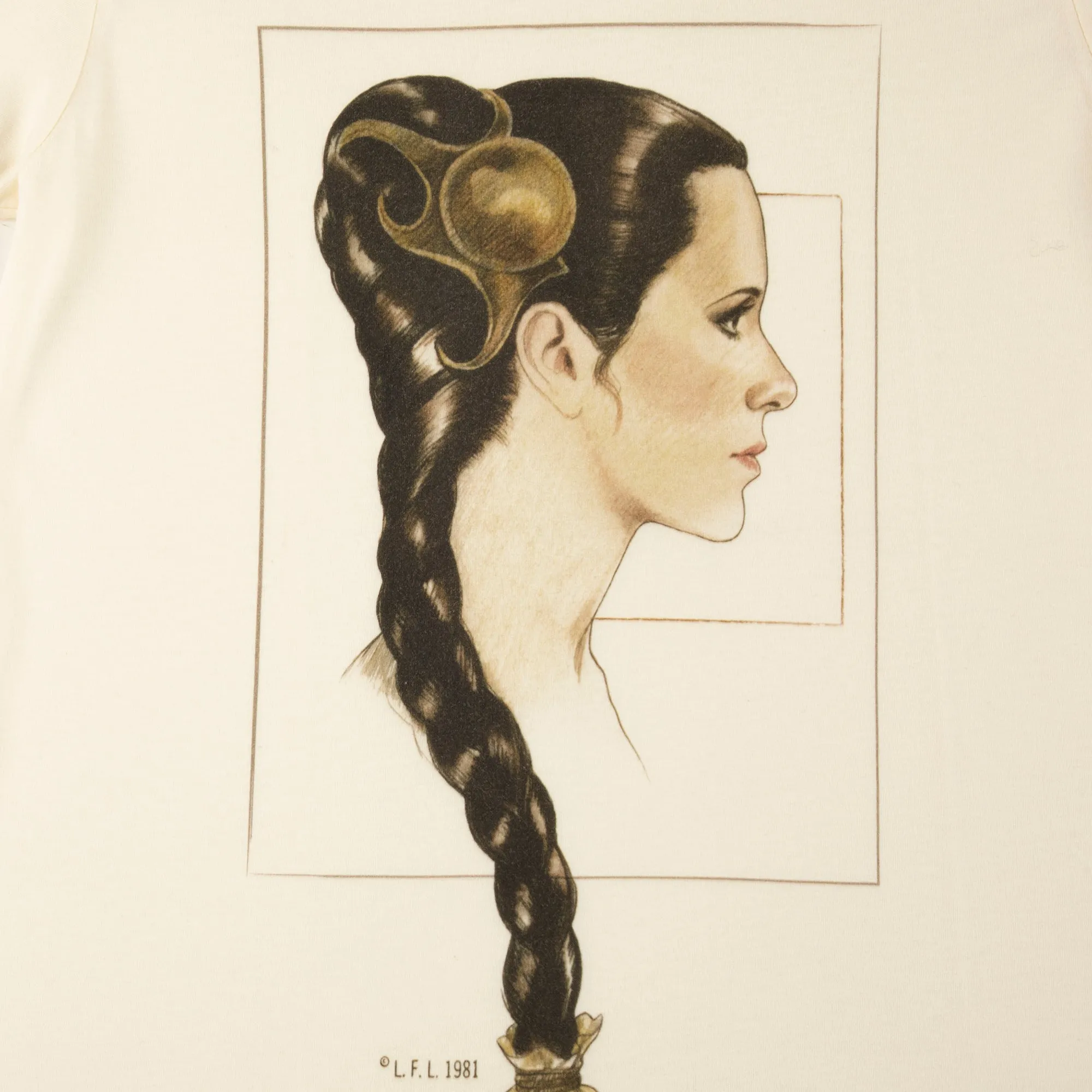 Leia Dancing Girl Natural Tee