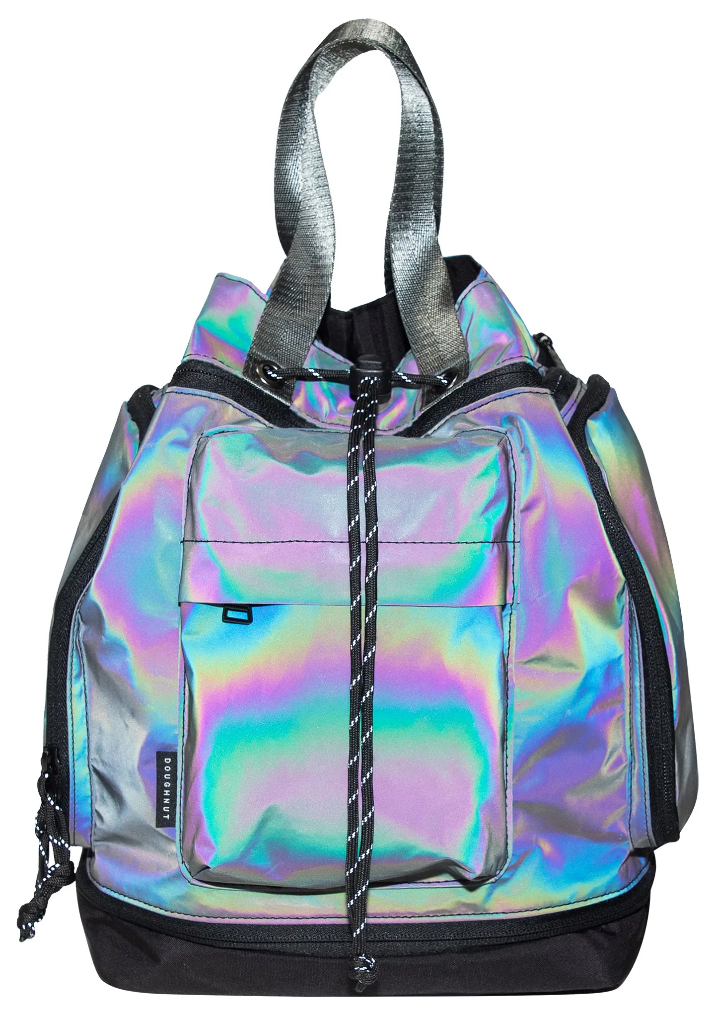 Limelight Series Pyramid Convertible Backpack in Dark Rainbow