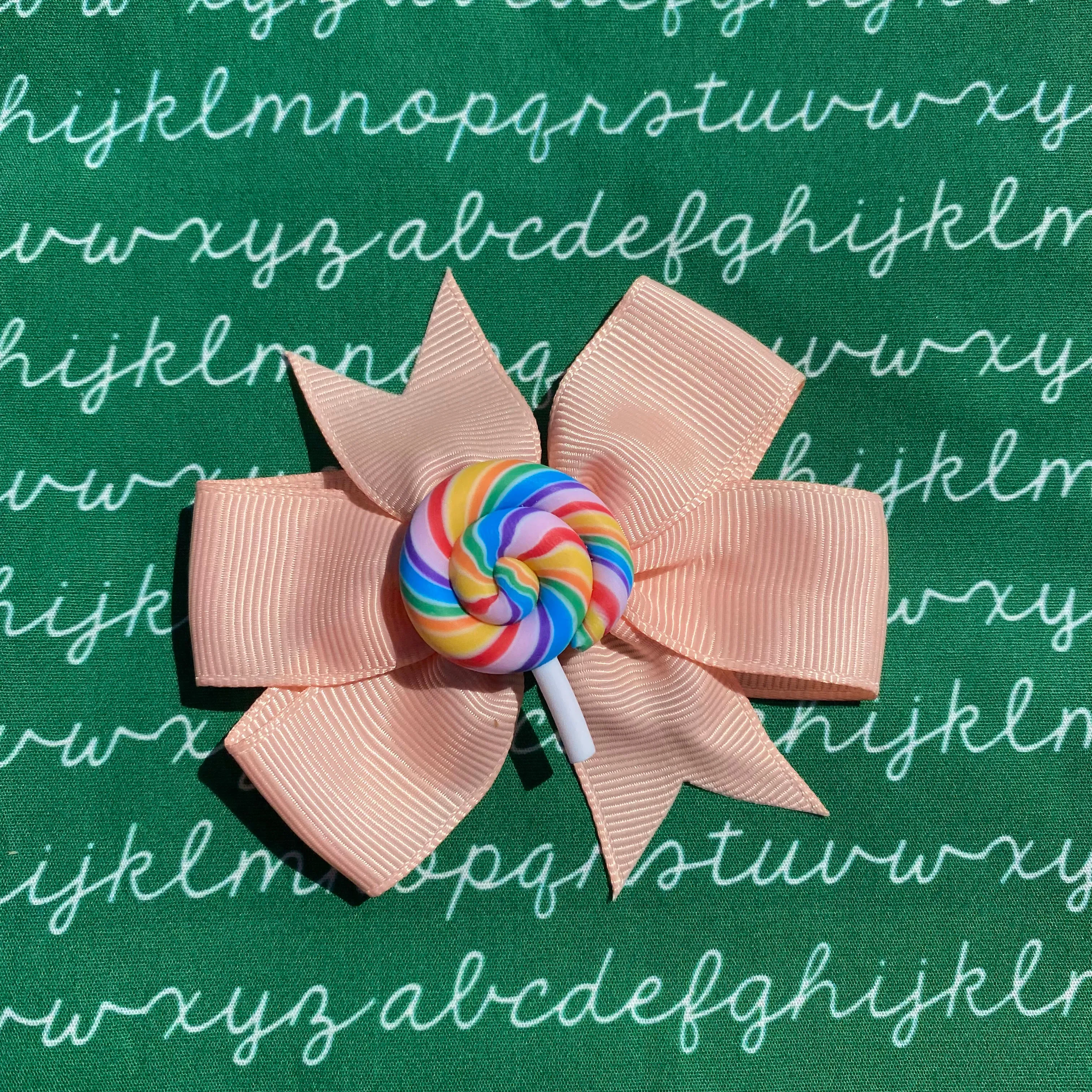 Lollipop Hair Bow