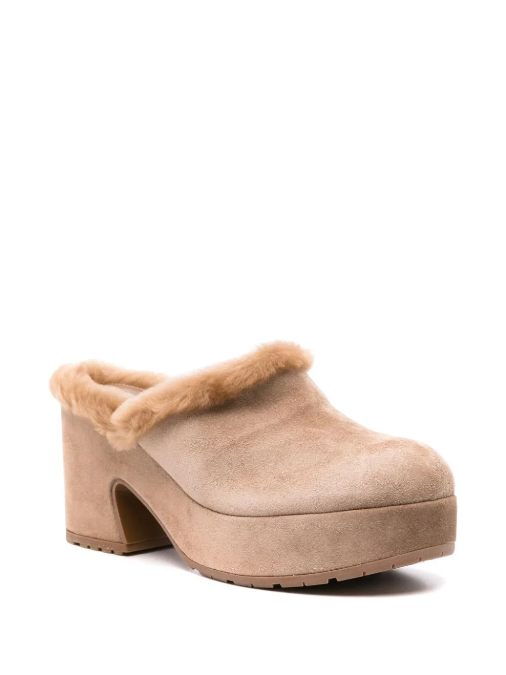 LYSS SUEDE HEEL MULES