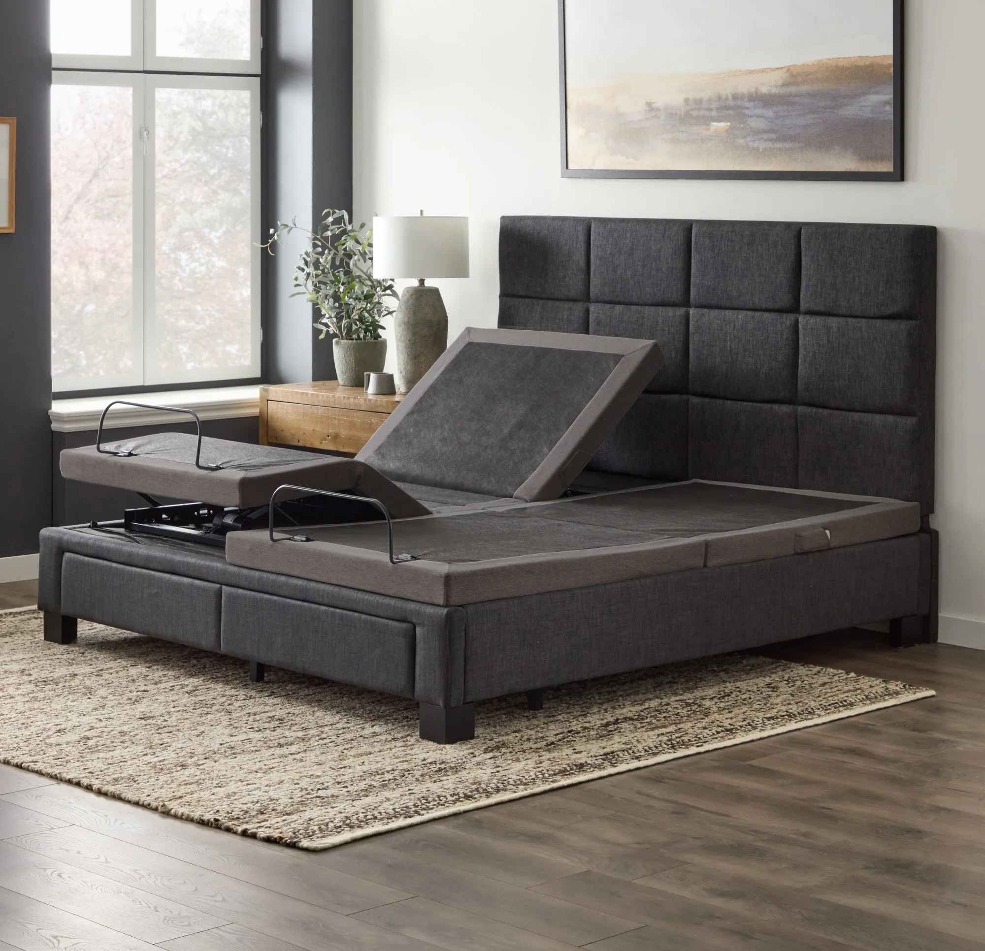 Malouf M455 Smart Adjustable Bed Base