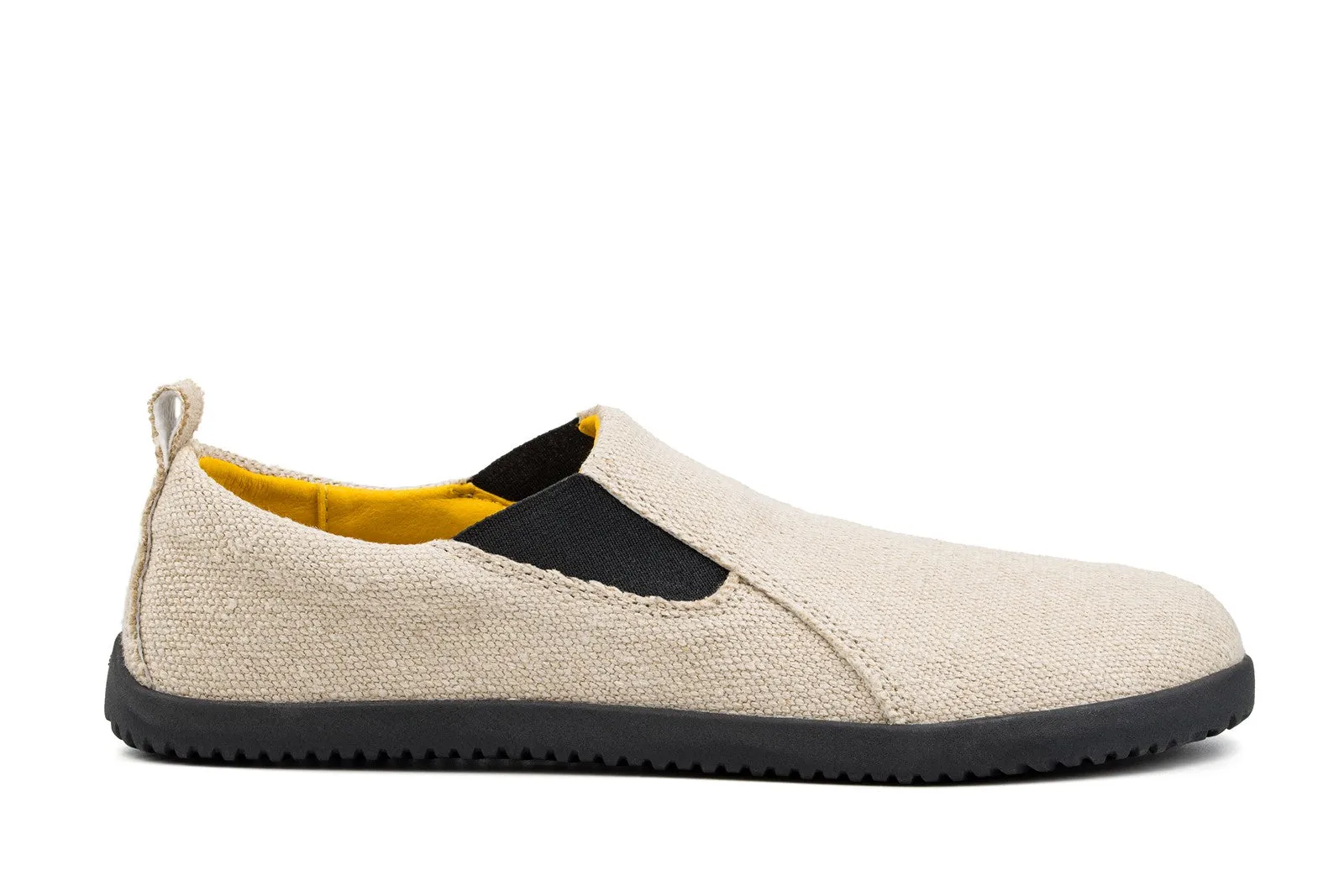 Men’s barefoot slip-on sneakers from hemp