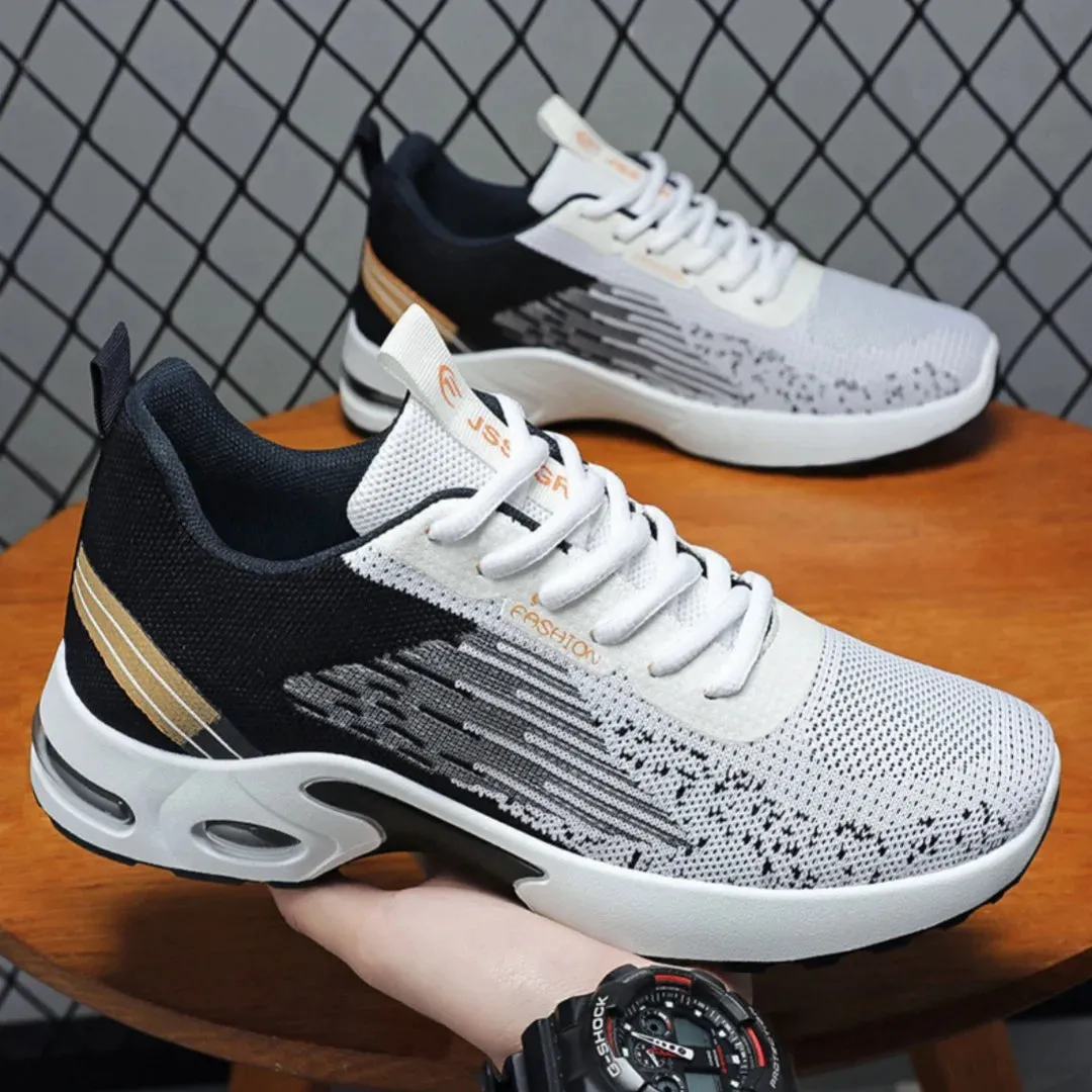 Men's Shoes Spring fashion Soft sole sports single shoes flying woven Casual style men's Running shoes sneakers