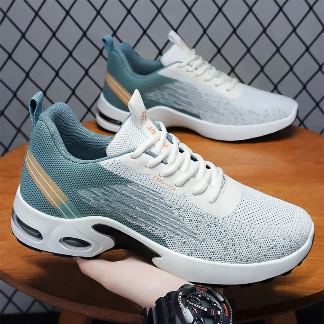 Men's Shoes Spring fashion Soft sole sports single shoes flying woven Casual style men's Running shoes sneakers