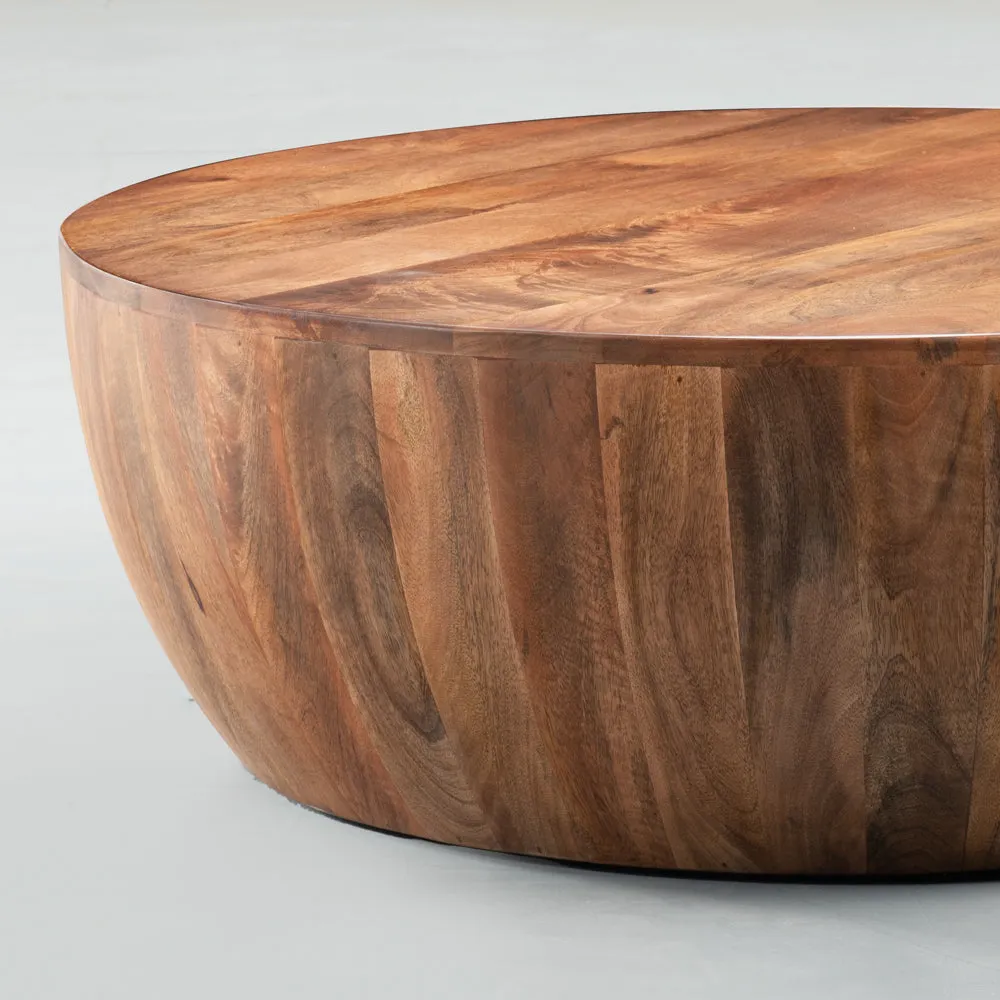 MORRO - Natural Mango Wood Coffee Table