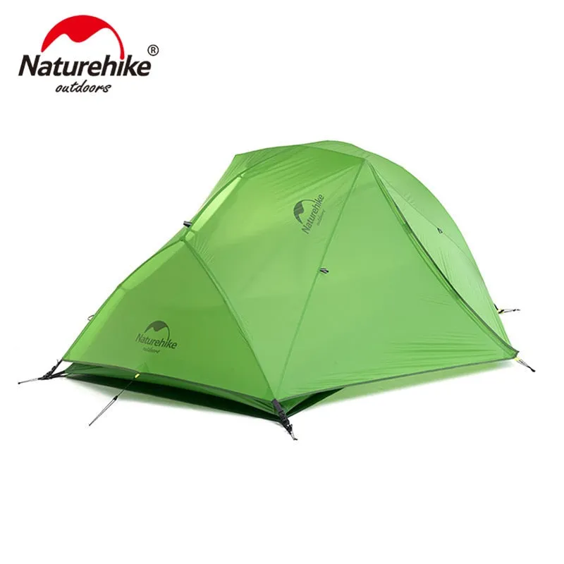 Naturehike Upgraded Star River Camping Tent - Ultralight 2 Person, 4 Season - 20D Silicone, Waterproof