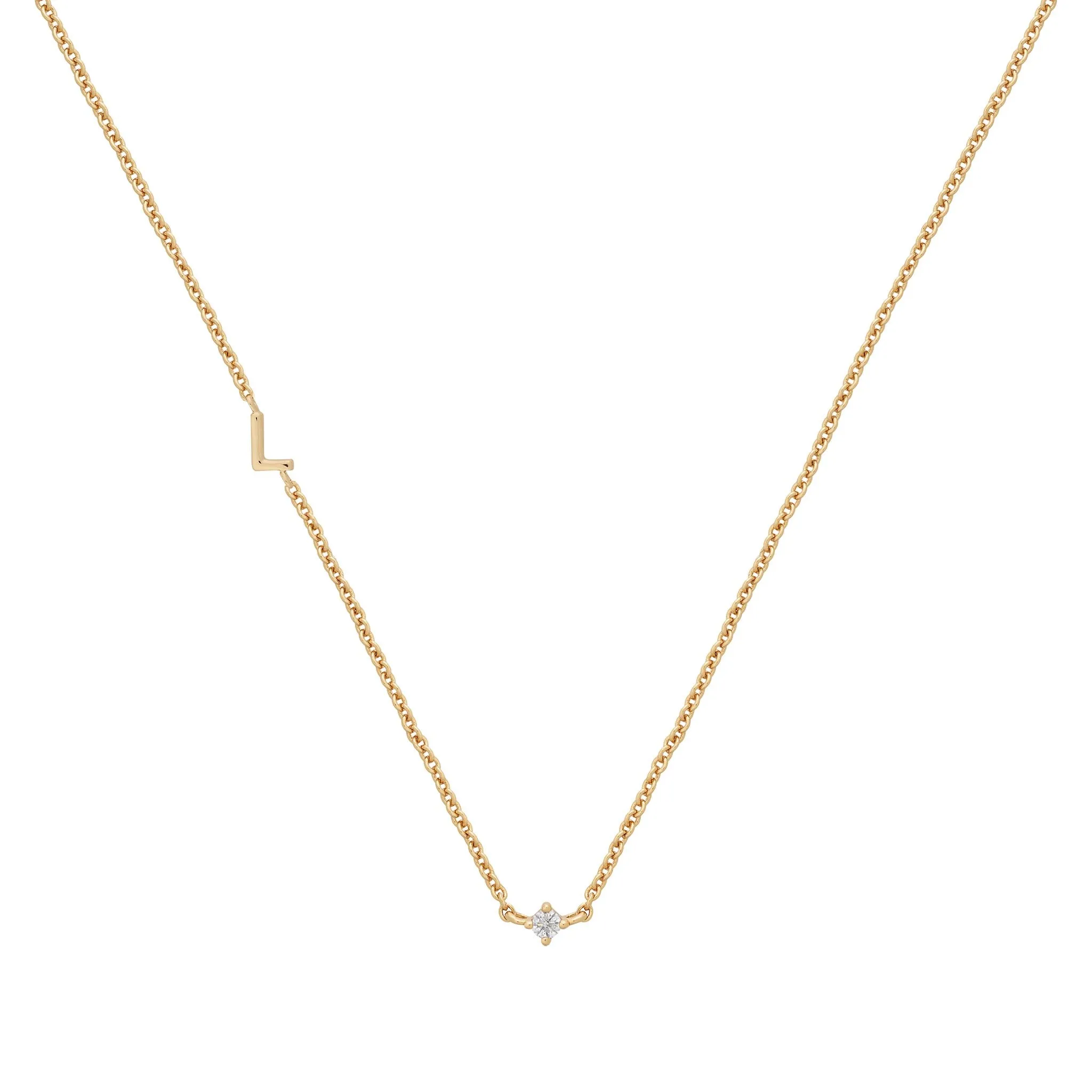 Petite Initial Necklace