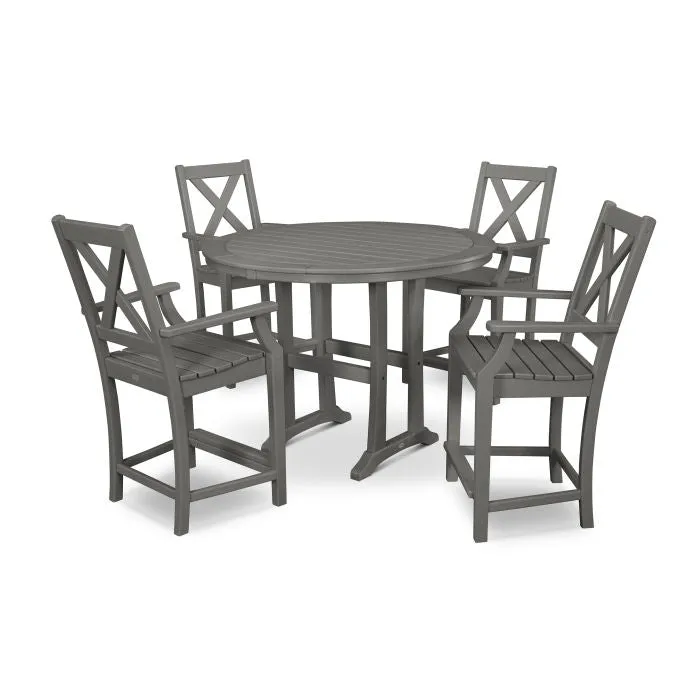 Polywood Braxton 5 PC Counter Set