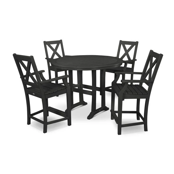 Polywood Braxton 5 PC Counter Set