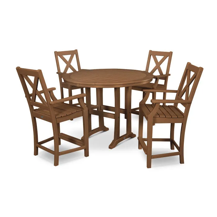 Polywood Braxton 5 PC Counter Set