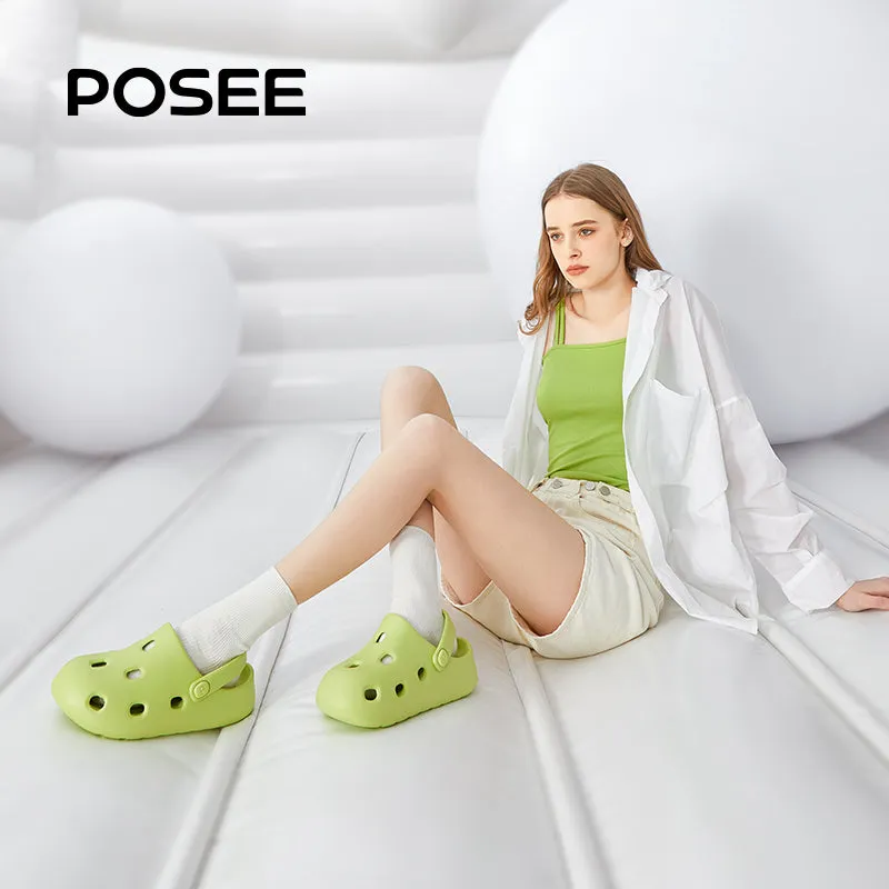 Posee Little Bean Slippers,Ultra-light Anti-slip Slippers,DIY Slippers,Outdoor Slippers