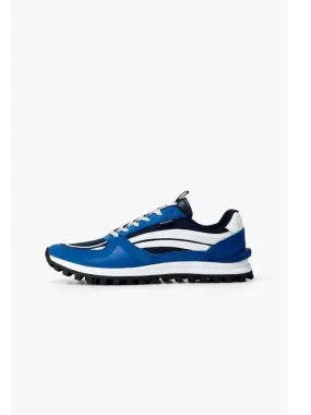 PS MARINO mesh sneakers blue